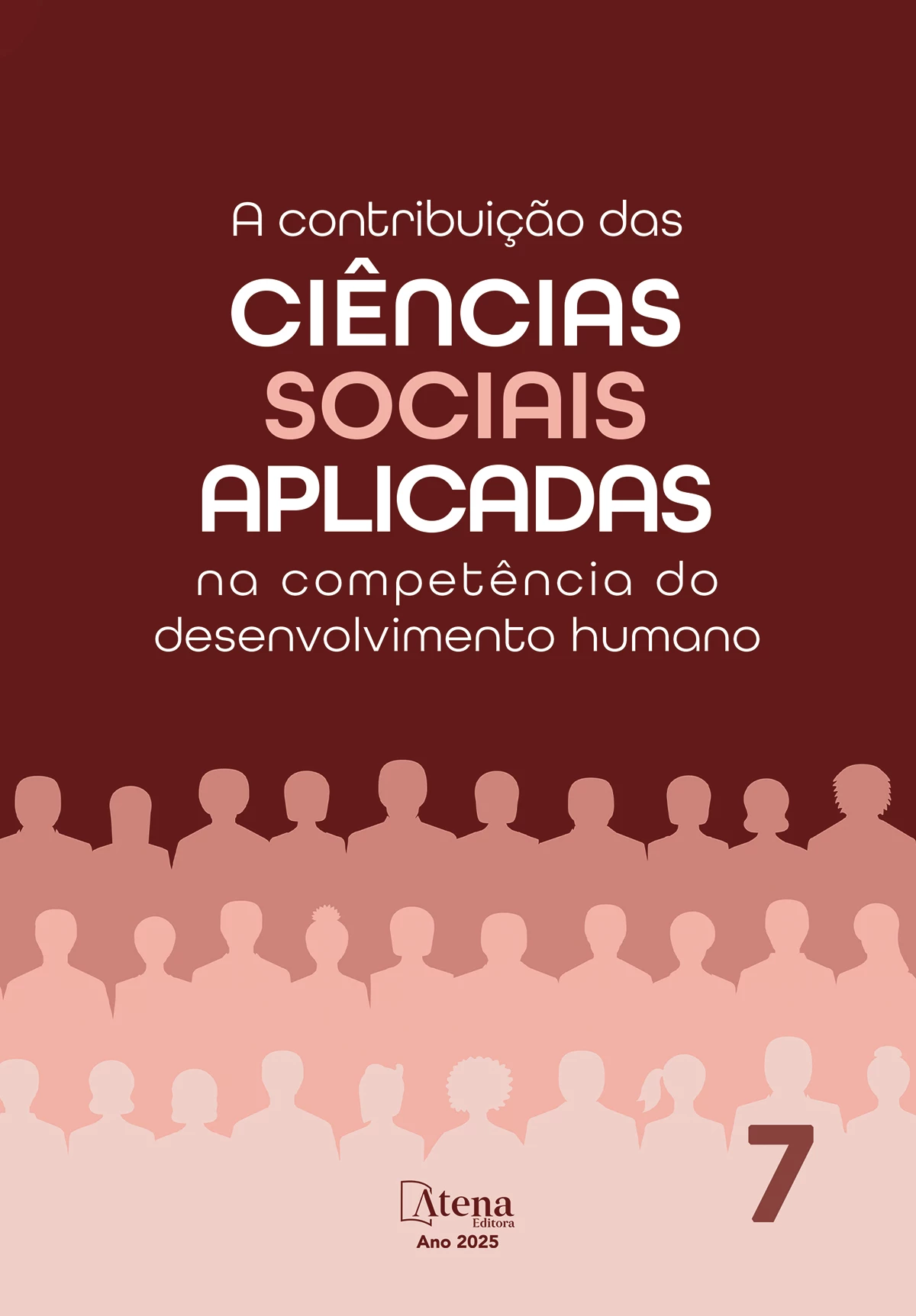 capa do ebook A contribuição das Ciências Sociais Aplicadas na competência do desenvolvimento humano 7