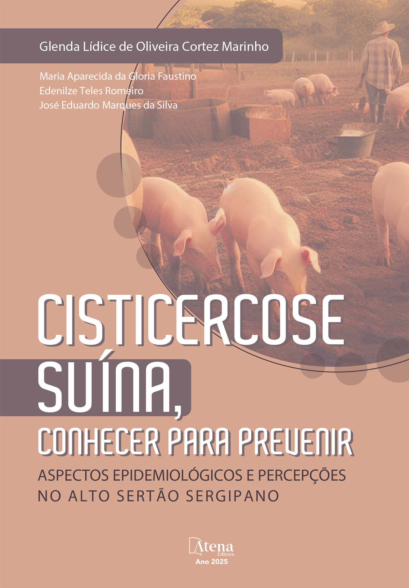 capa do ebook Cisticercose suína, conhecer para prevenir aspectos epidemiológicos e percepções no alto sertão sergipano