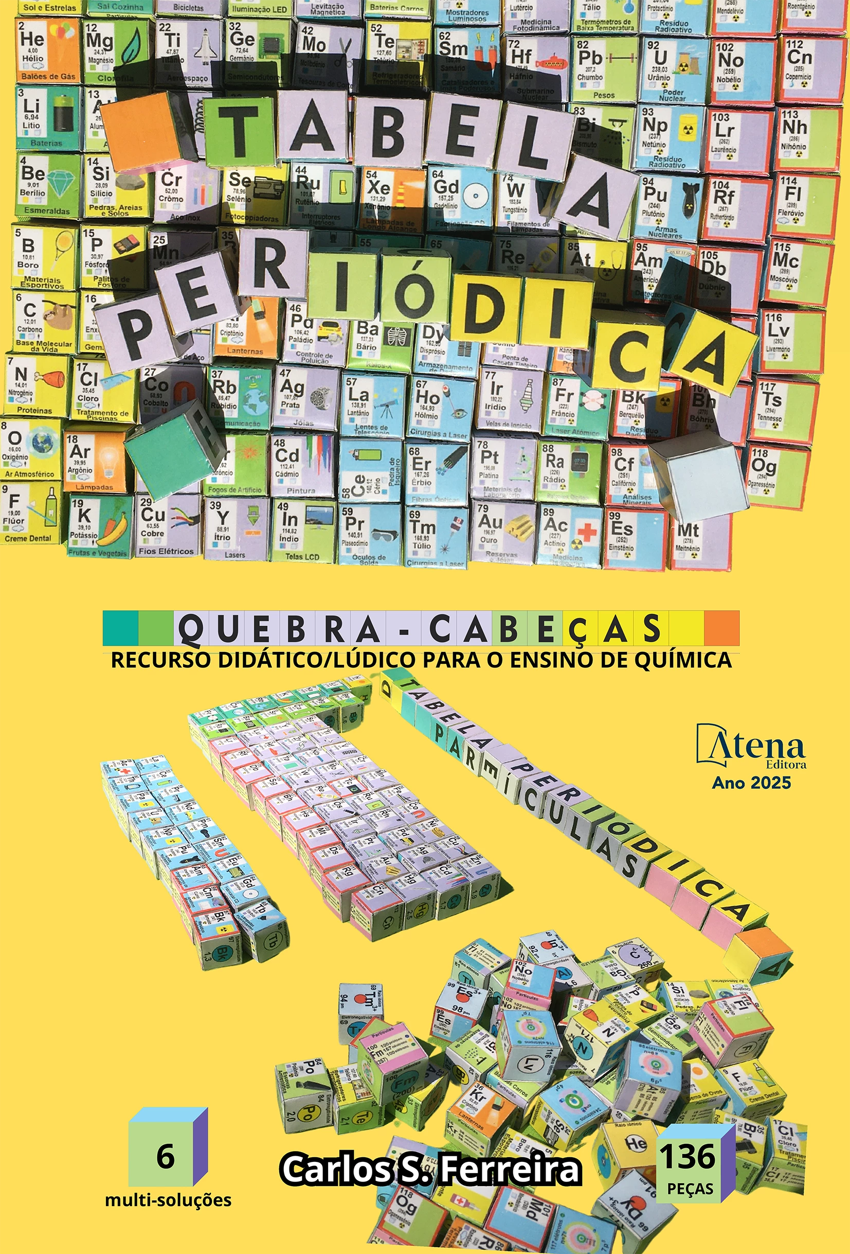capa do ebook Quebra-cabeças - Recurso didático/lúdico para ensino de química