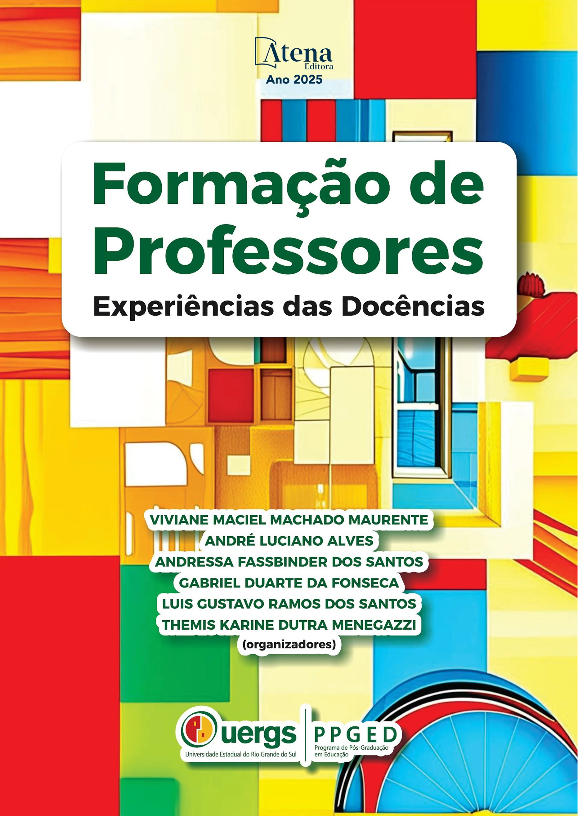 capa do ebook Formação de professores - Experiências das docências