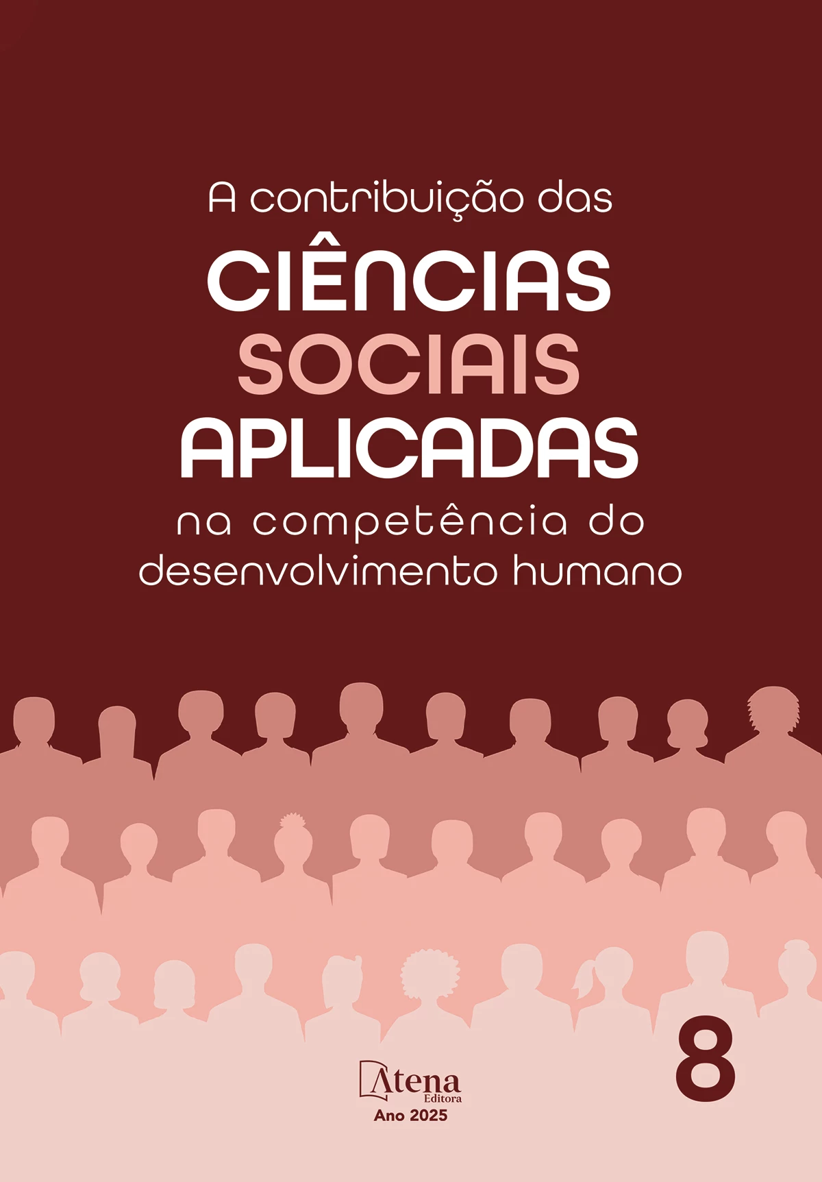 capa do ebook A contribuição das Ciências Sociais Aplicadas na competência do desenvolvimento humano 8