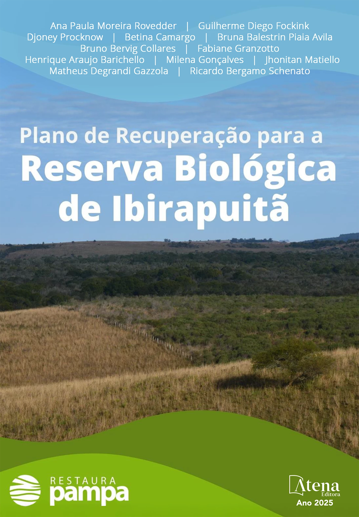 capa do ebook Plano de recuperação para a Reserva Biológica de Ibirapuitã