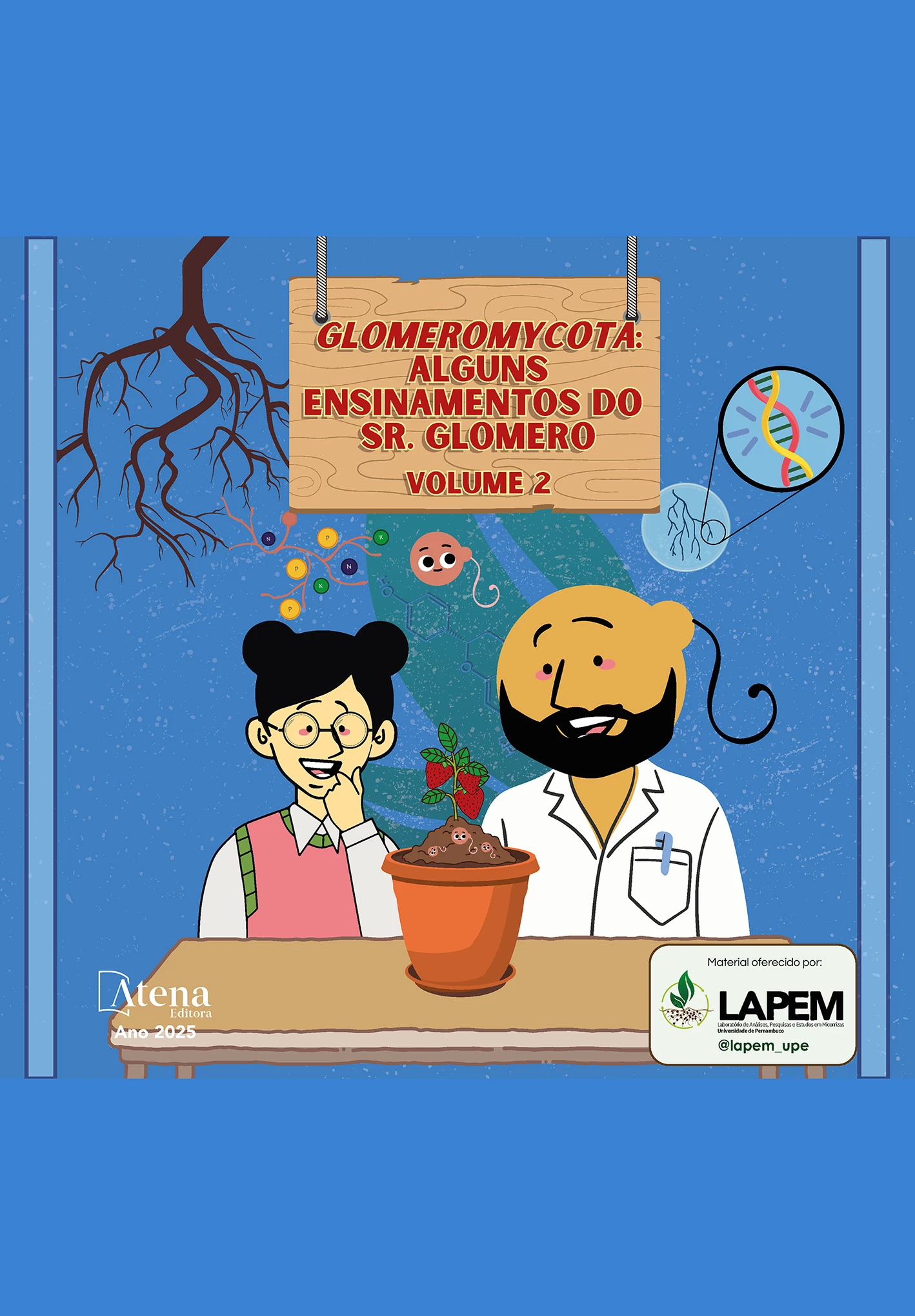 capa do ebook Glomeromycota: alguns ensinamentos do Sr. Glomero - Volume 2