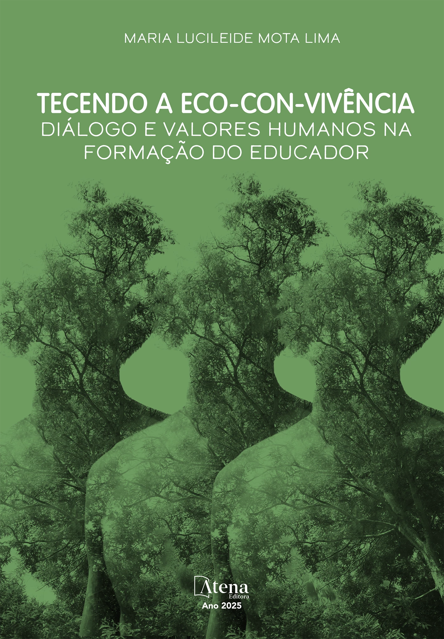 capa do ebook Tecendo a eco-con-vivência - Diálogo e valores humanos na formação do educador