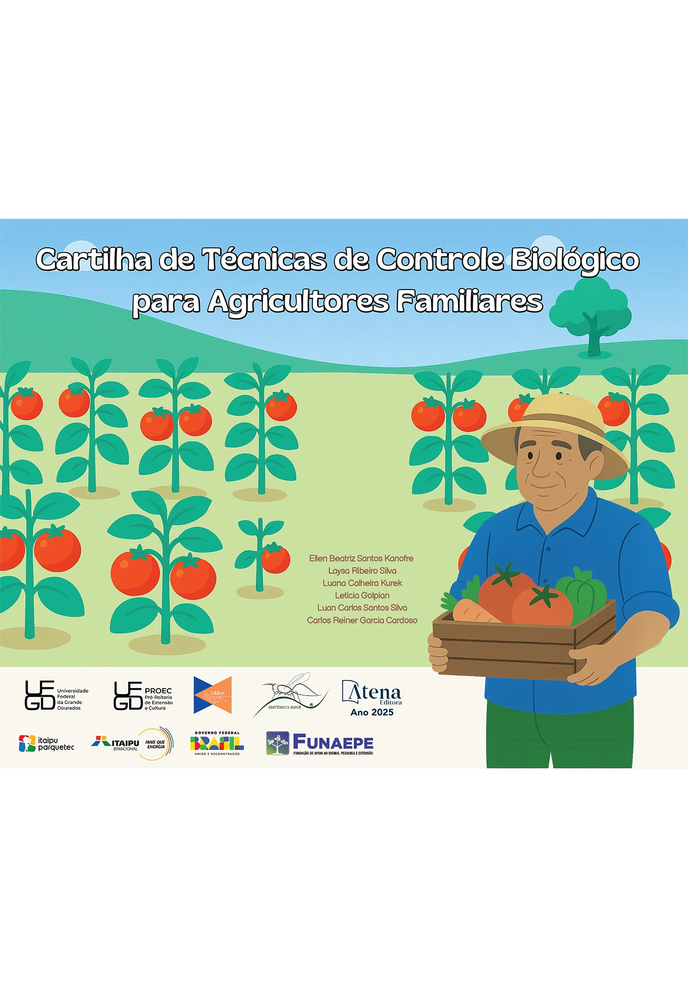 capa do ebook Cartilha de técnicas de controle biológico para agricultores familiares