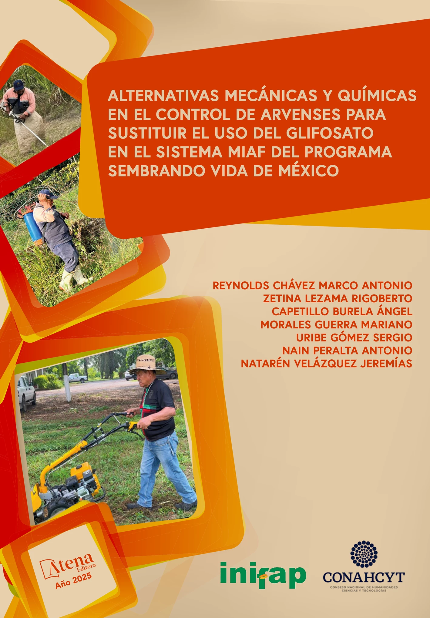 capa do ebook Alternativas mecánicas y químicas en el control de arvenses para sustituir el uso del glifosato en el sistema MIAF del programa sembrando vida de México