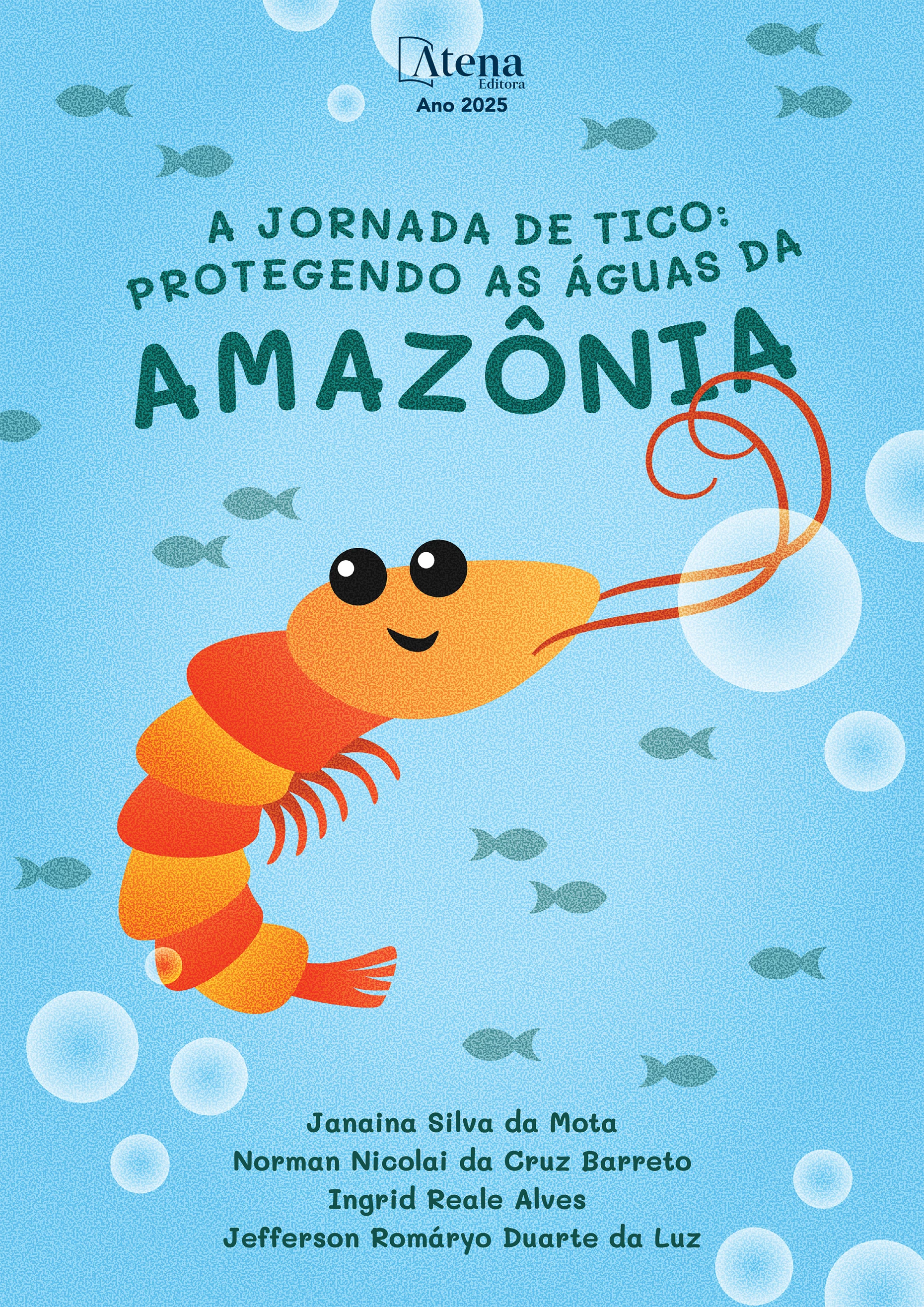 capa do ebook A jornada de Tico: Protegendo  as águas da Amazônia