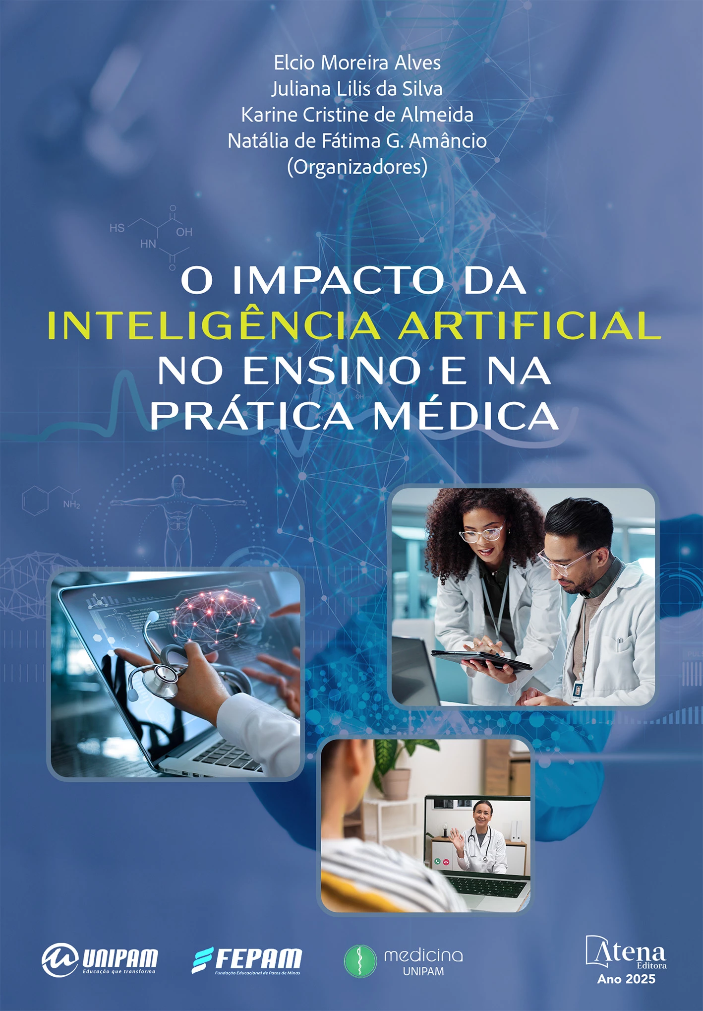 capa do ebook O impacto da inteligência artificial no ensino e na prática médica