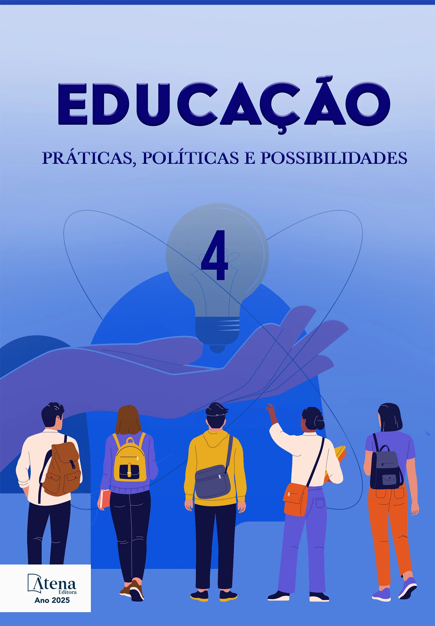 capa do ebook Educação: práticas, políticas e possibilidades 4