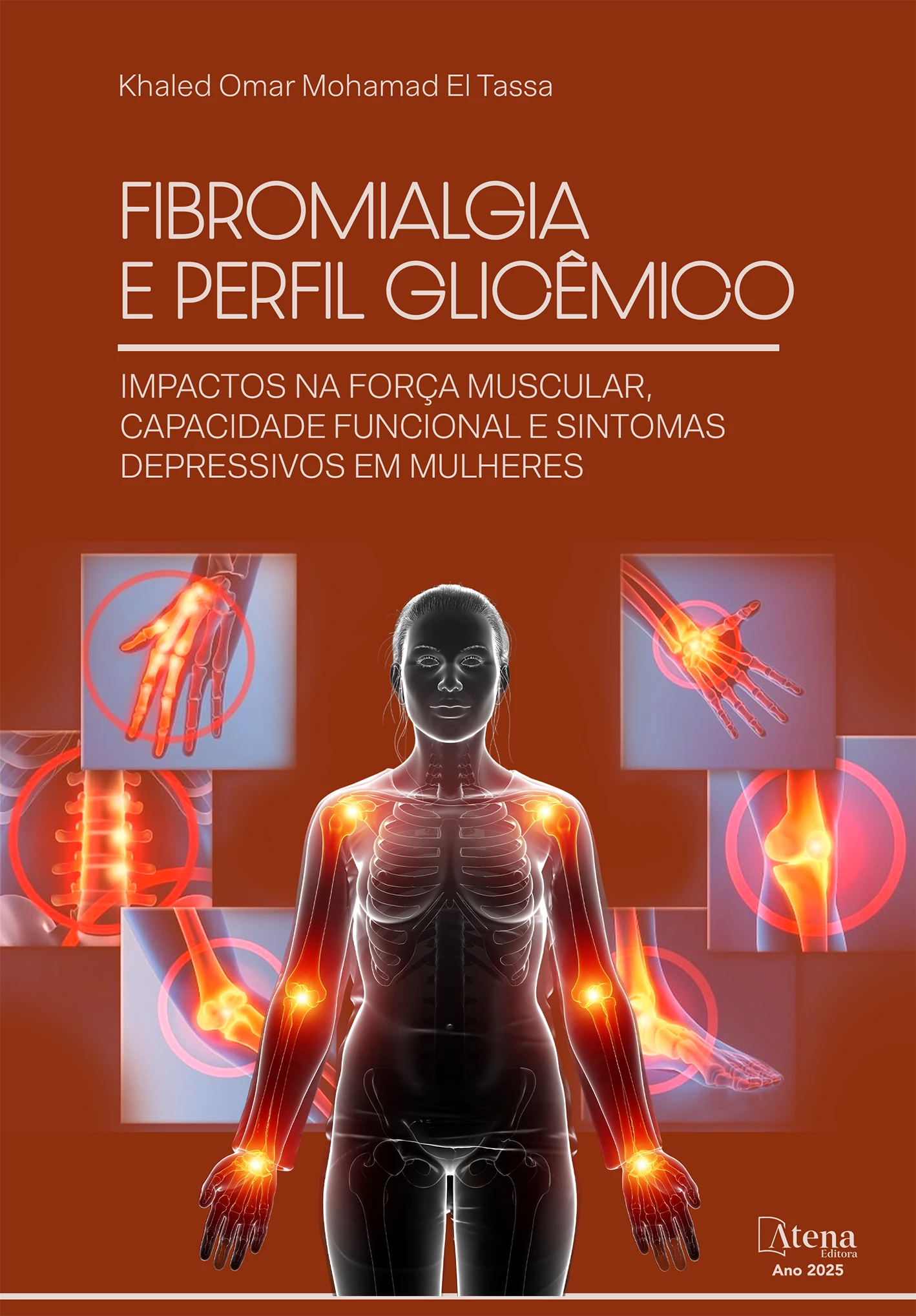 capa do ebook Fibromialgia e perfil glicêmico: impactos na força muscular, capacidade funcional e sintomas depressivos em mulheres