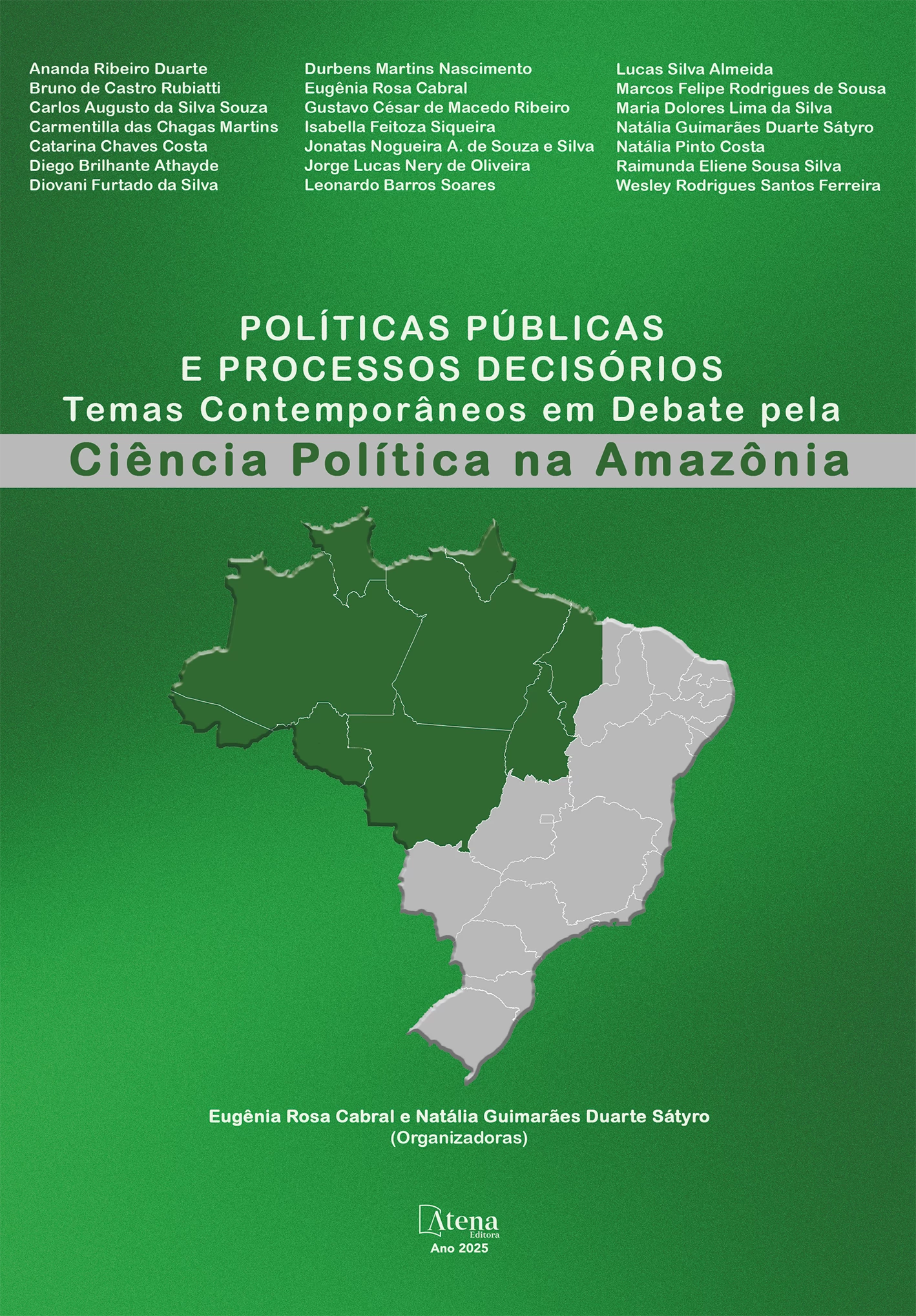 capa do ebook Políticas públicas e processos decisórios - Temas contemporâneos em debate pela ciência política na Amazônia
