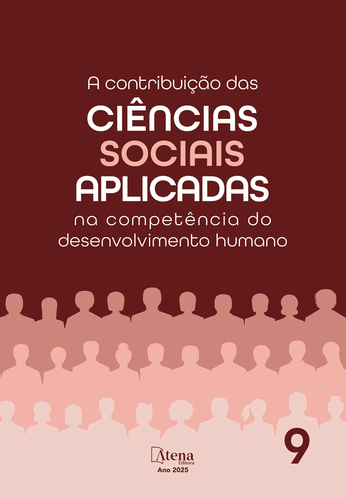 capa do ebook A contribuição das Ciências Sociais Aplicadas na competência do desenvolvimento humano 9