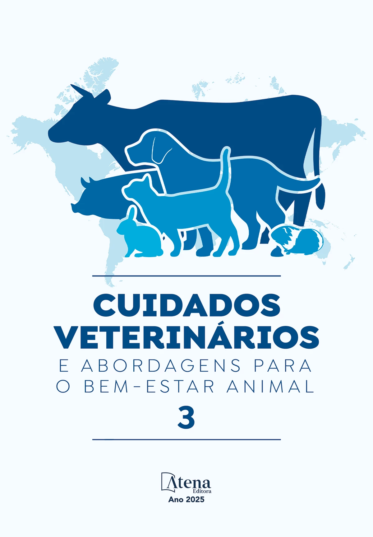 capa do ebook Cuidados Veterinários e abordagens para o bem-estar animal 3