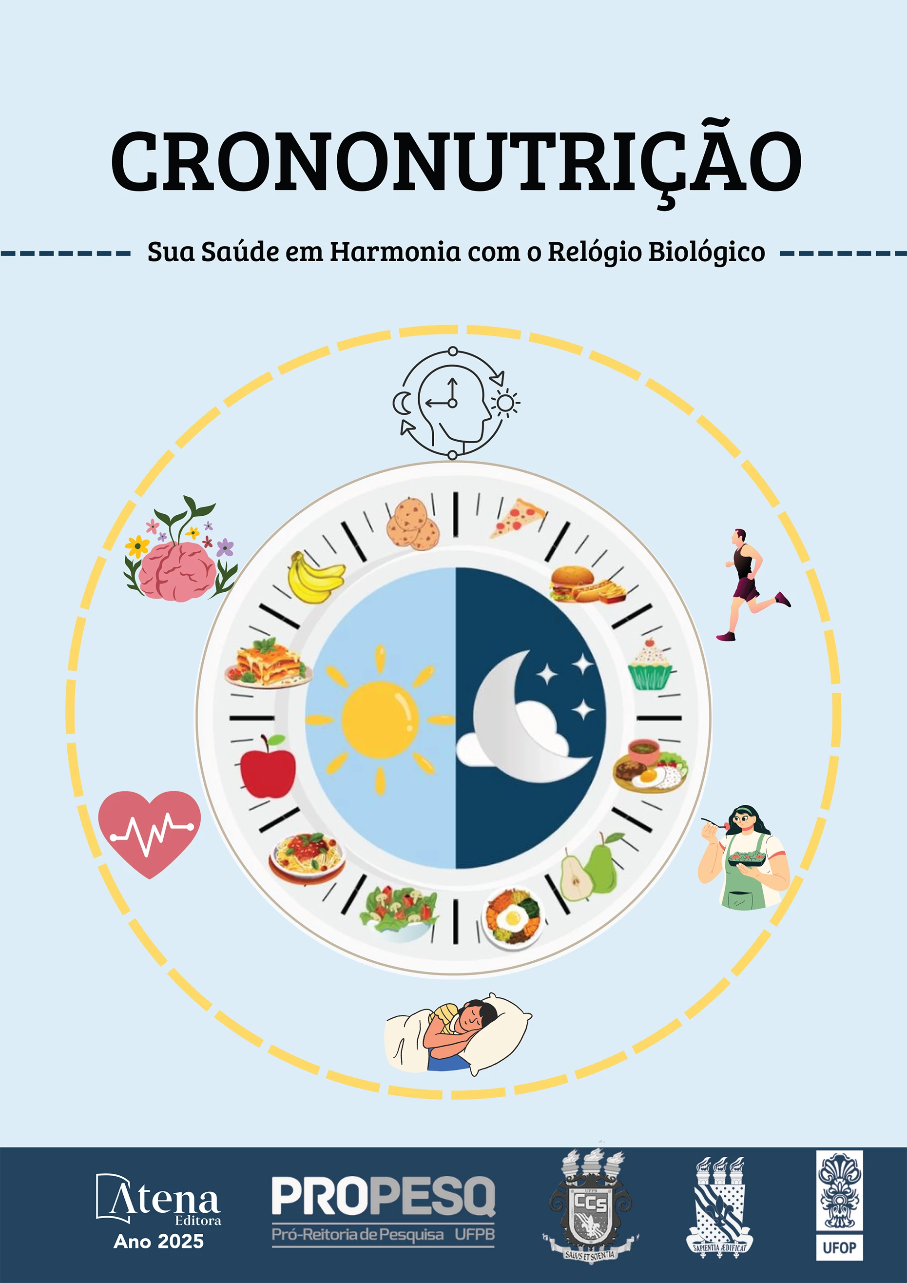 capa do ebook Crononutrição: sua saúde em harmonia com o relógio biológico