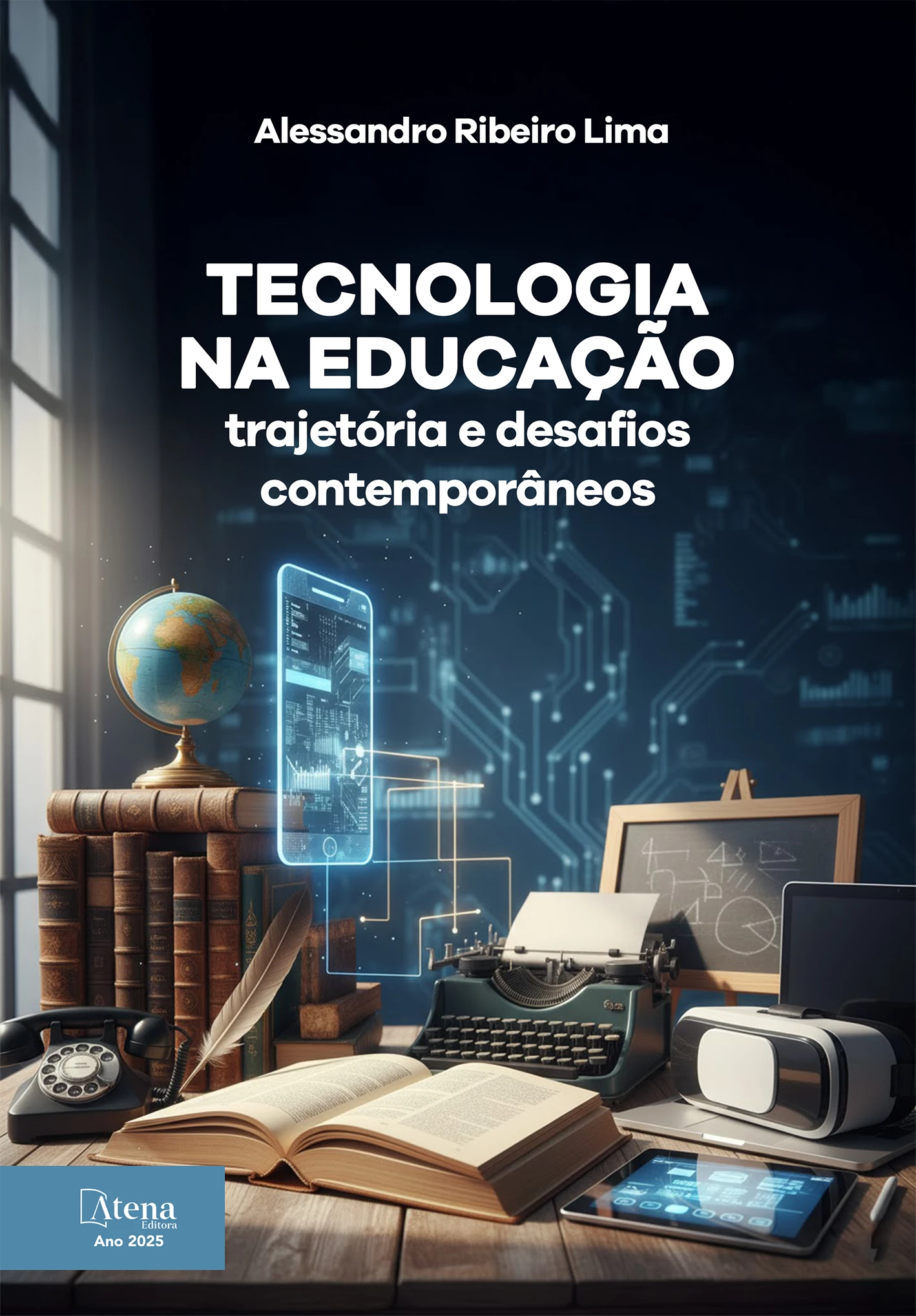 capa do ebook Tecnologia na educação: trajetória e desafios contemporâneos.