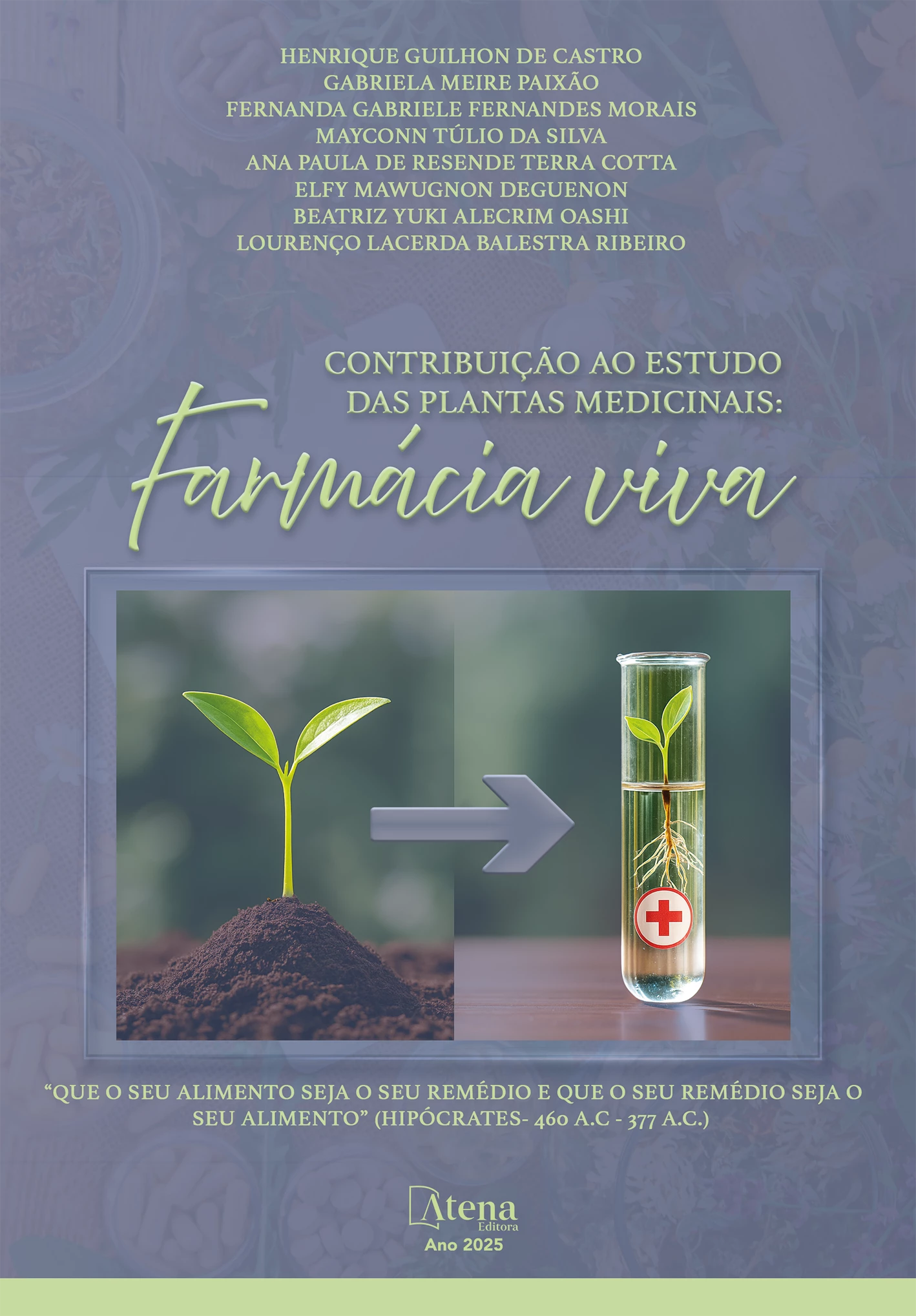 capa do ebook Contribuição ao estudo das plantas medicinais: Farmácia viva