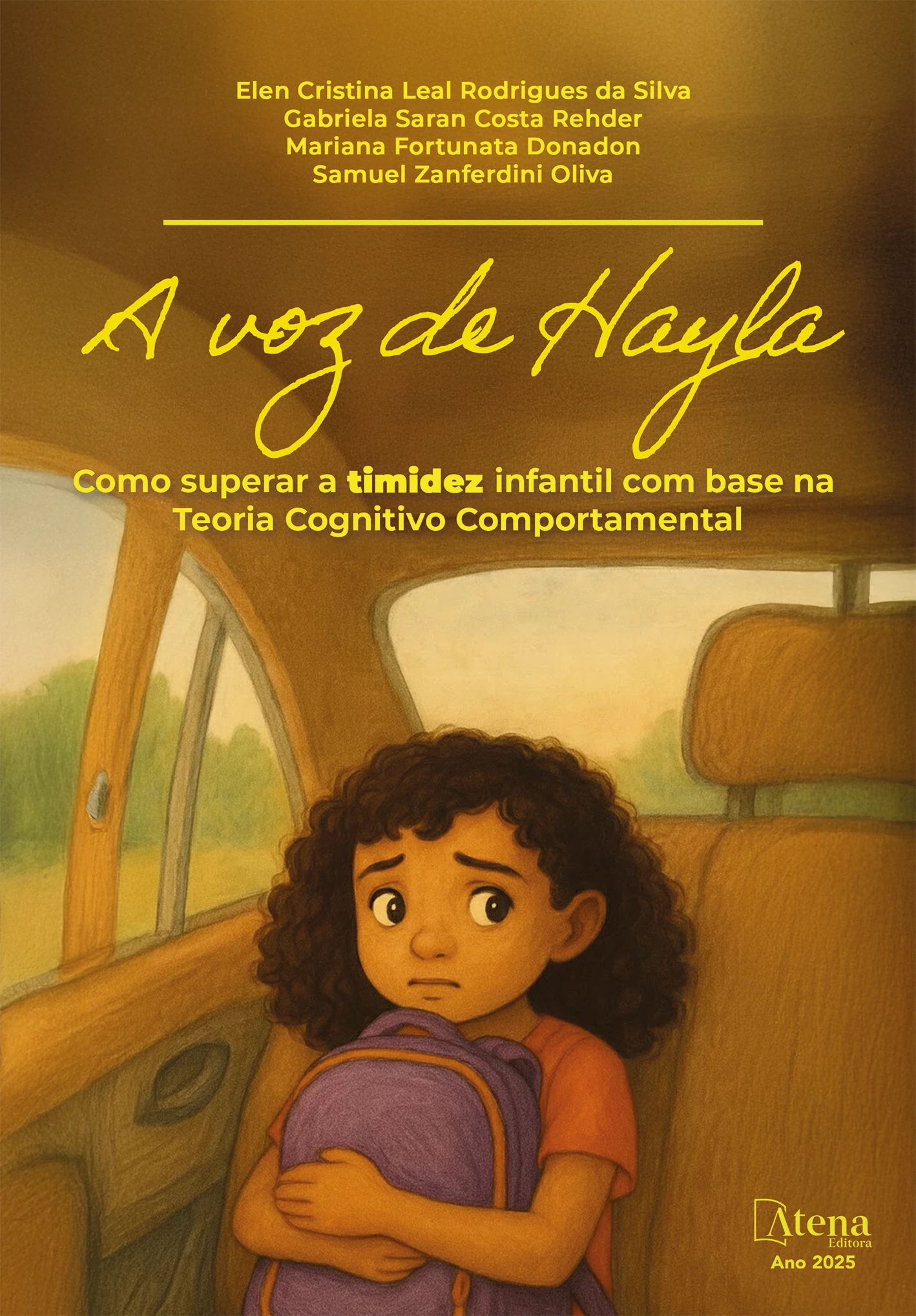 capa do ebook A voz de Hayla – Como superar a timidez infantil com base na Teoria Cognitivo Comportamental