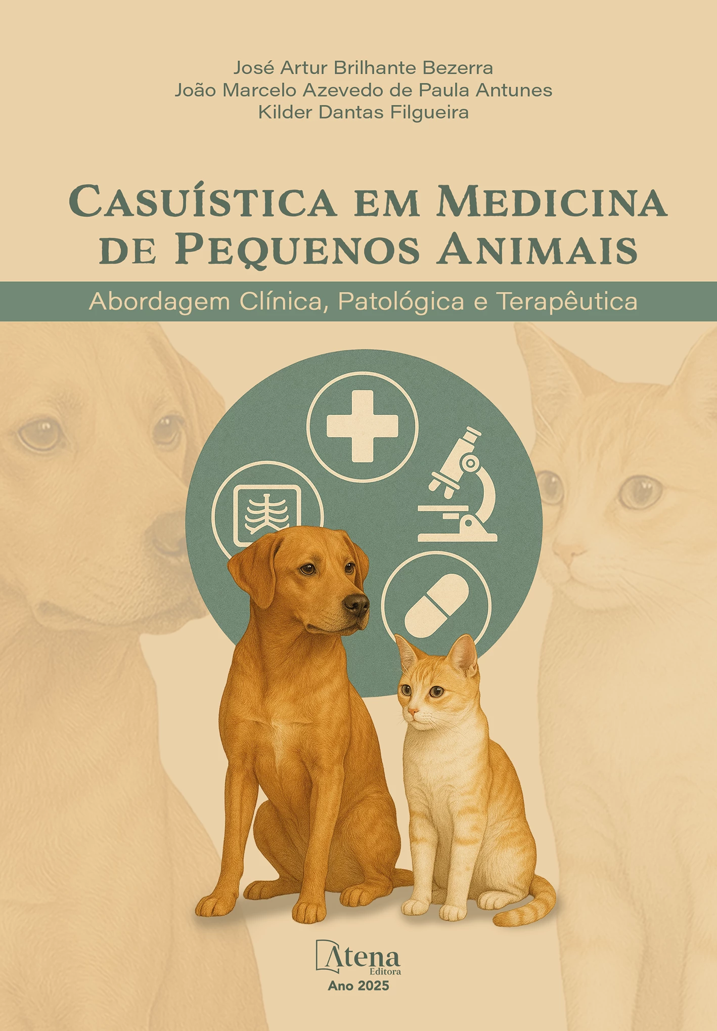 capa do ebook Casuística em medicina de pequenos animais: abordagem clínica, patológica e terapêutica