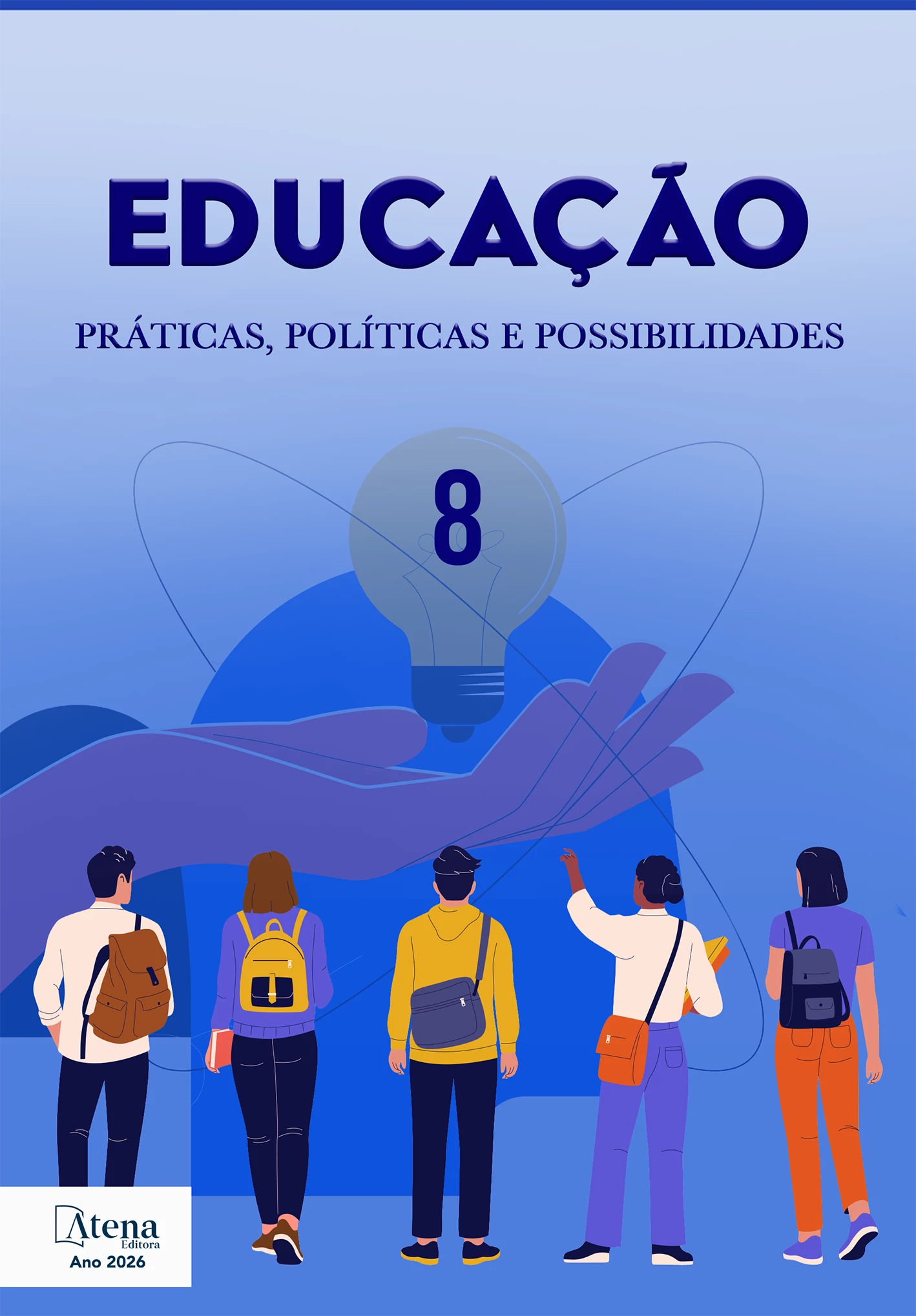 capa do ebook Educação: práticas, políticas e possibilidades 8