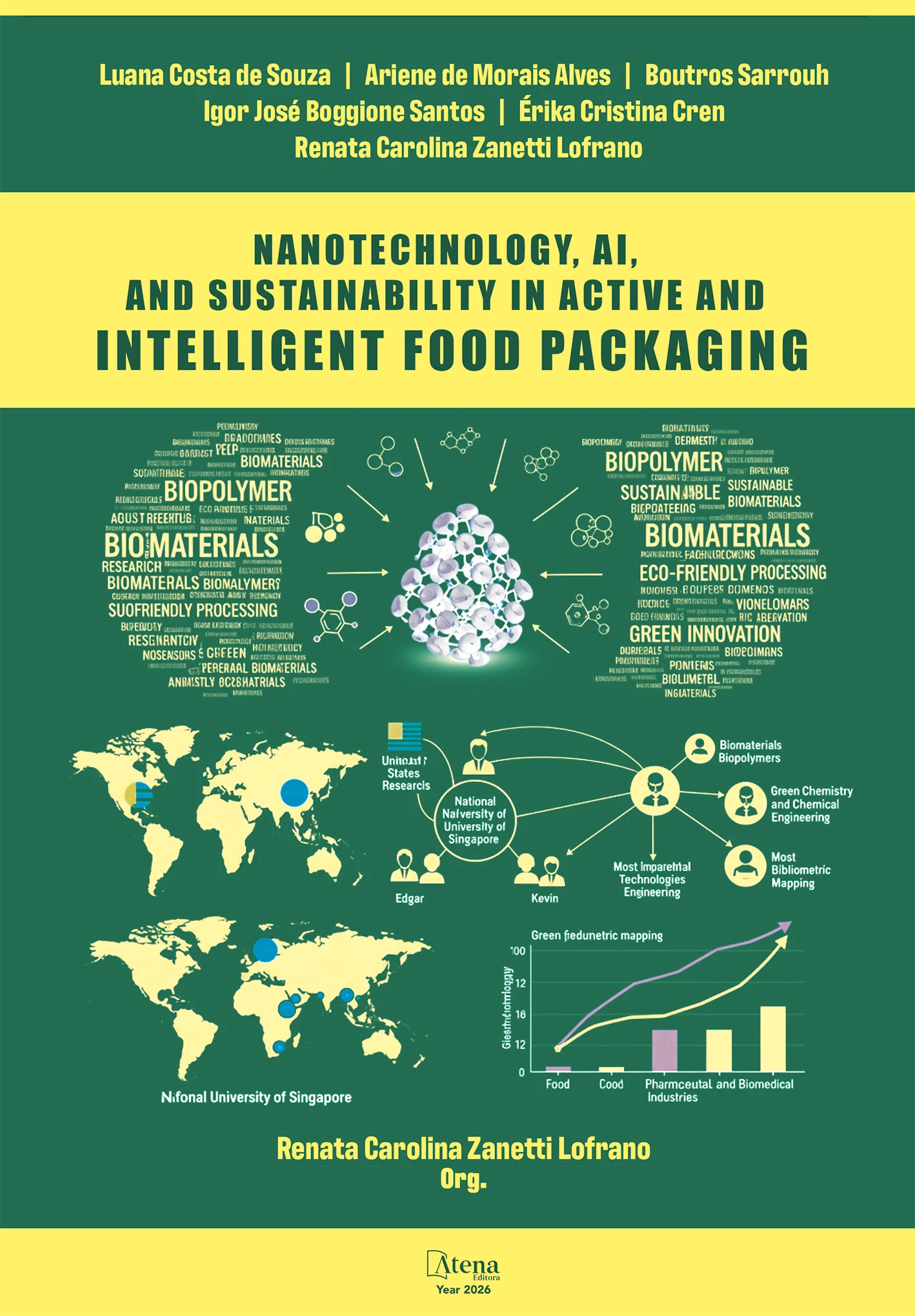 capa do ebook Nanotechnology, AI, and sustainability in active and intelligent food packaging