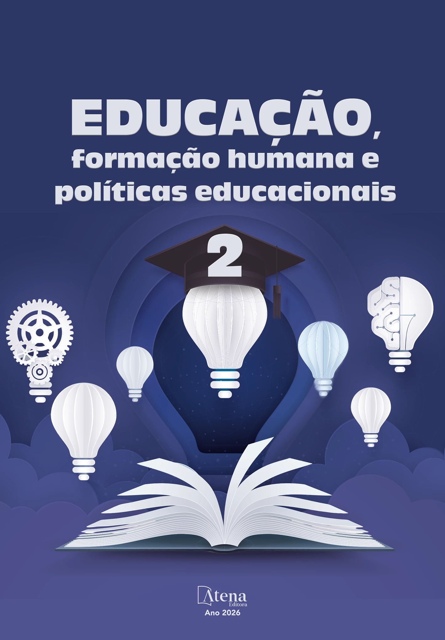 capa do ebook Educação, formação humana e políticas educacionais 2