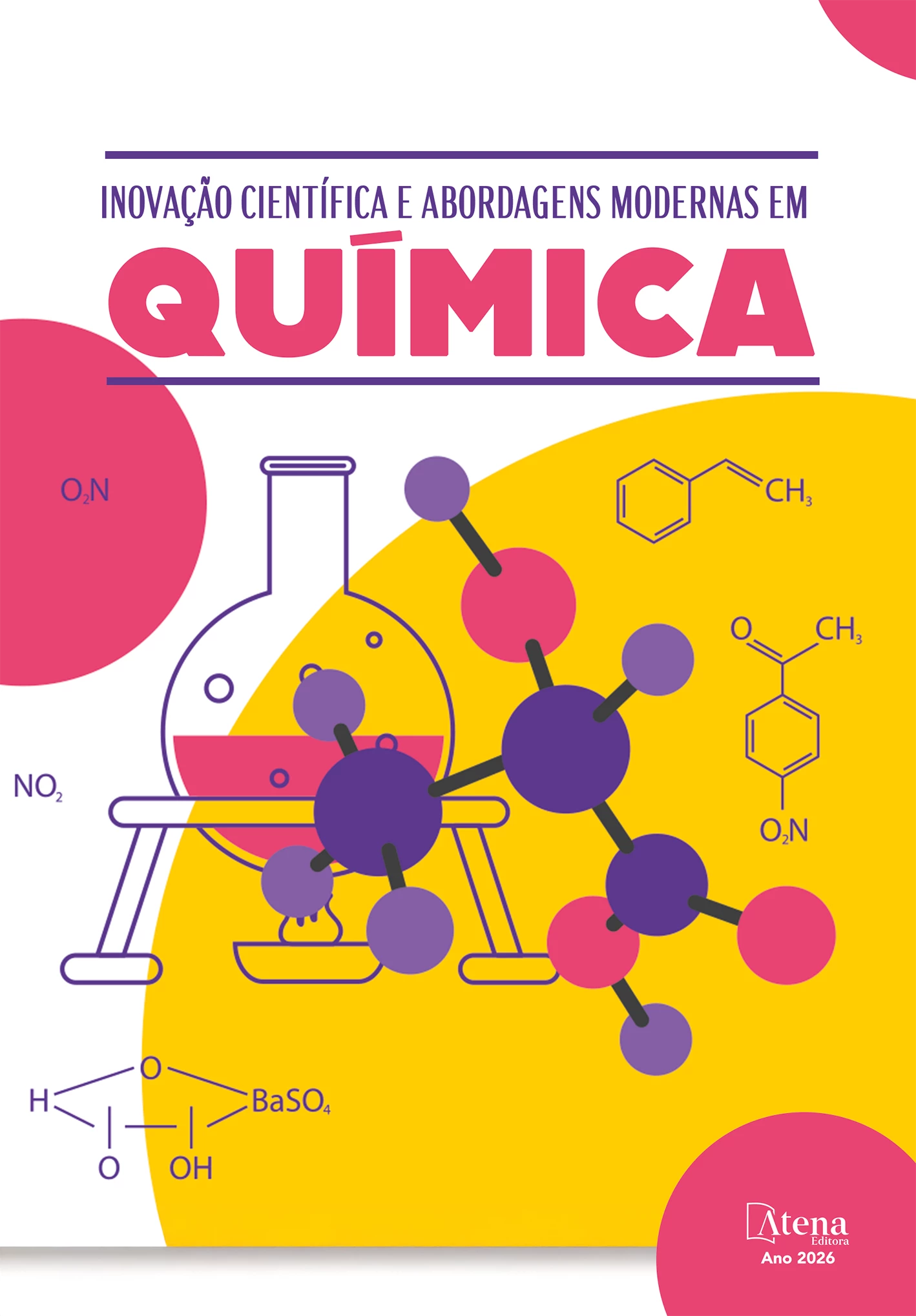 capa do ebook Inovação científica e abordagens modernas em Química