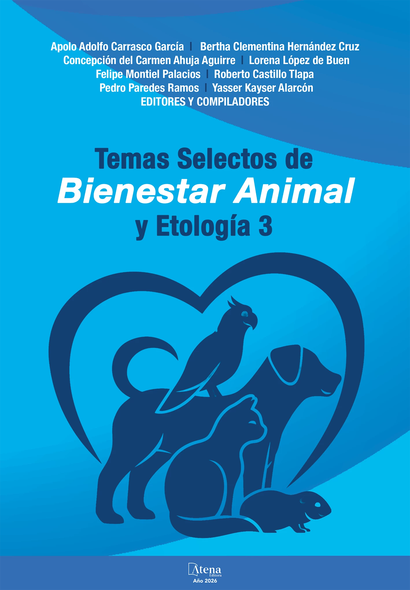 capa do ebook Temas selectos de bienestar animal y etología 3