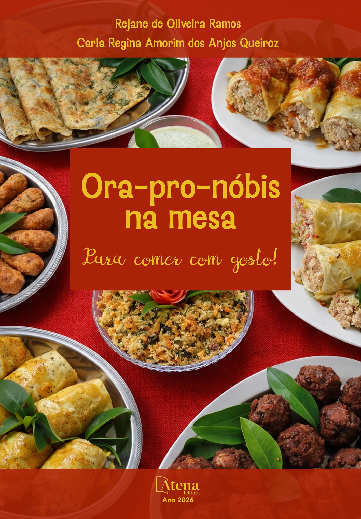 capa do ebook Ora-pro-nóbis na mesa: para comer com gosto!