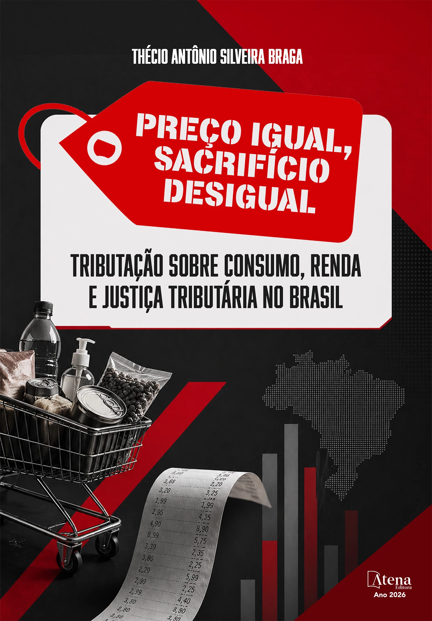 capa do ebook Preço igual, sacrifício desigual: tributação sobre consumo, renda e justiça tributária no Brasil