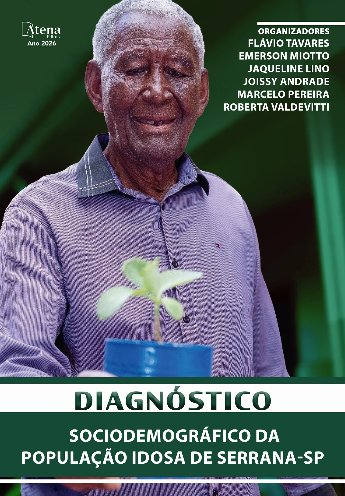 capa do ebook Diagnóstico sociodemográfico da população idosa de Serrana-SP