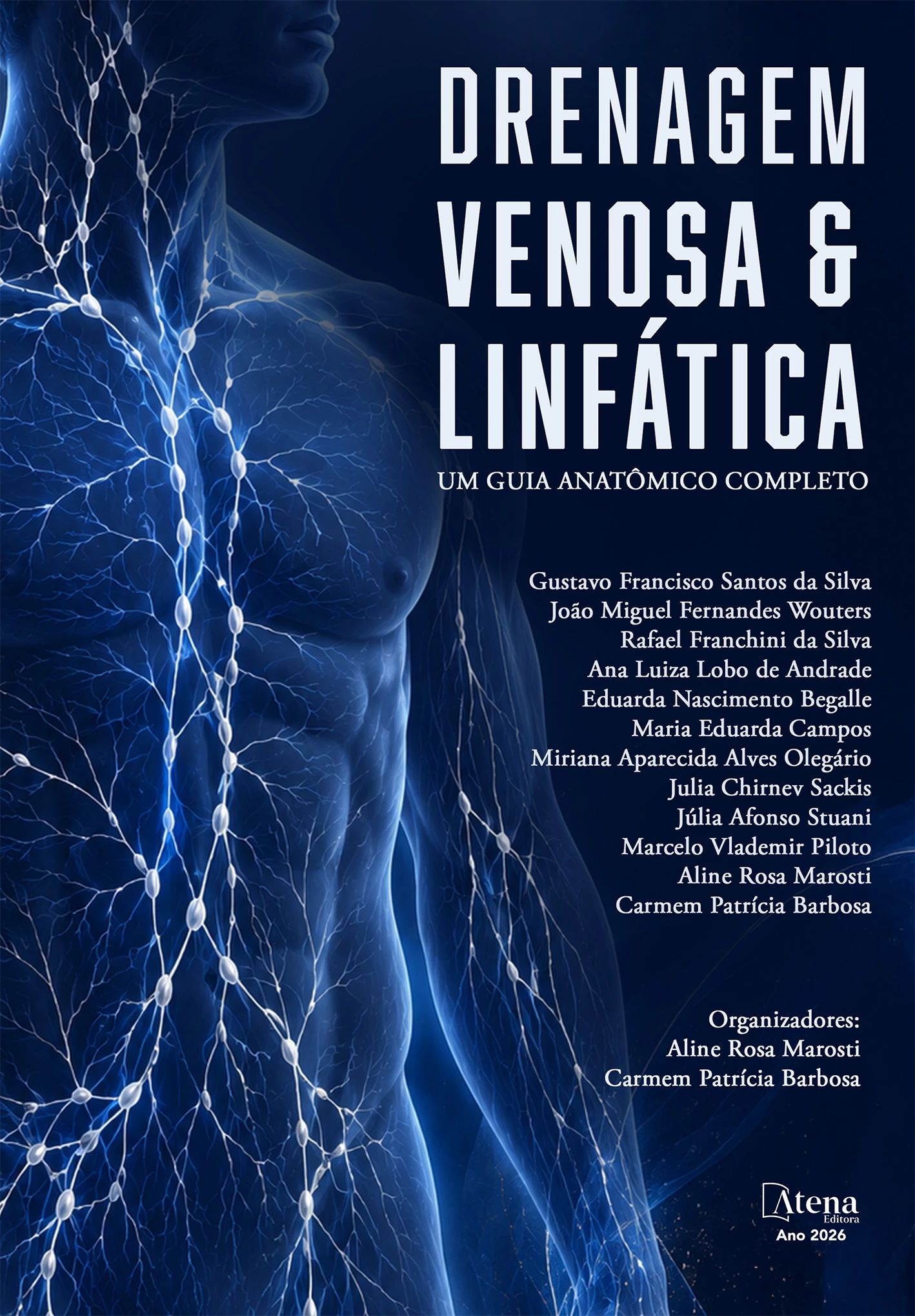 capa do ebook Drenagem venosa e linfática: um guia anatômico completo