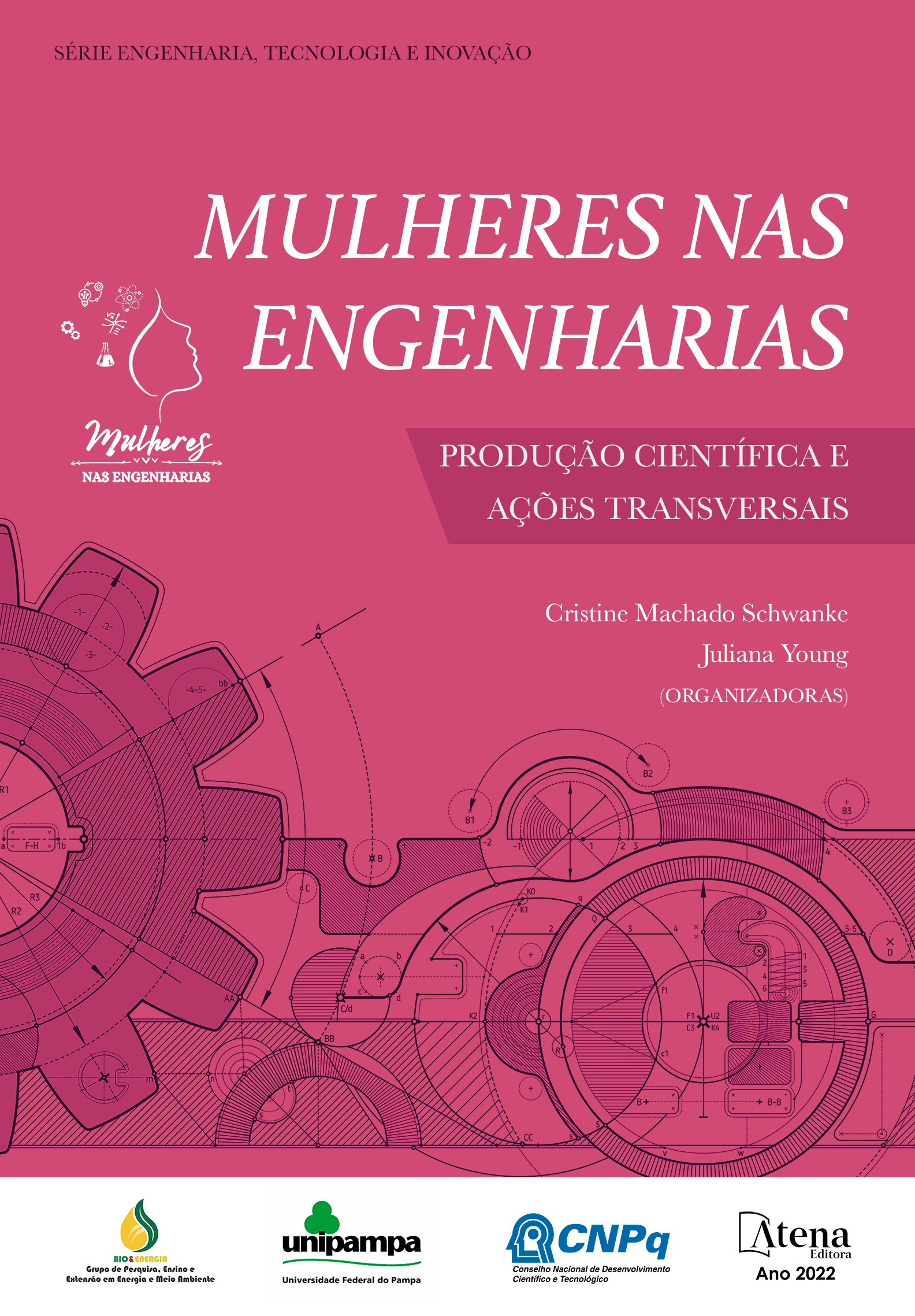 capa do ebook Mulheres nas engenharias: Produção científica e ações transversais