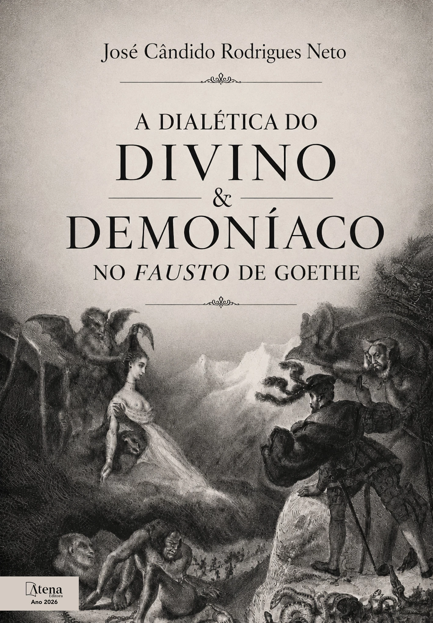 capa do ebook A dialética do divino e demoníaco no Fausto de Goethe
