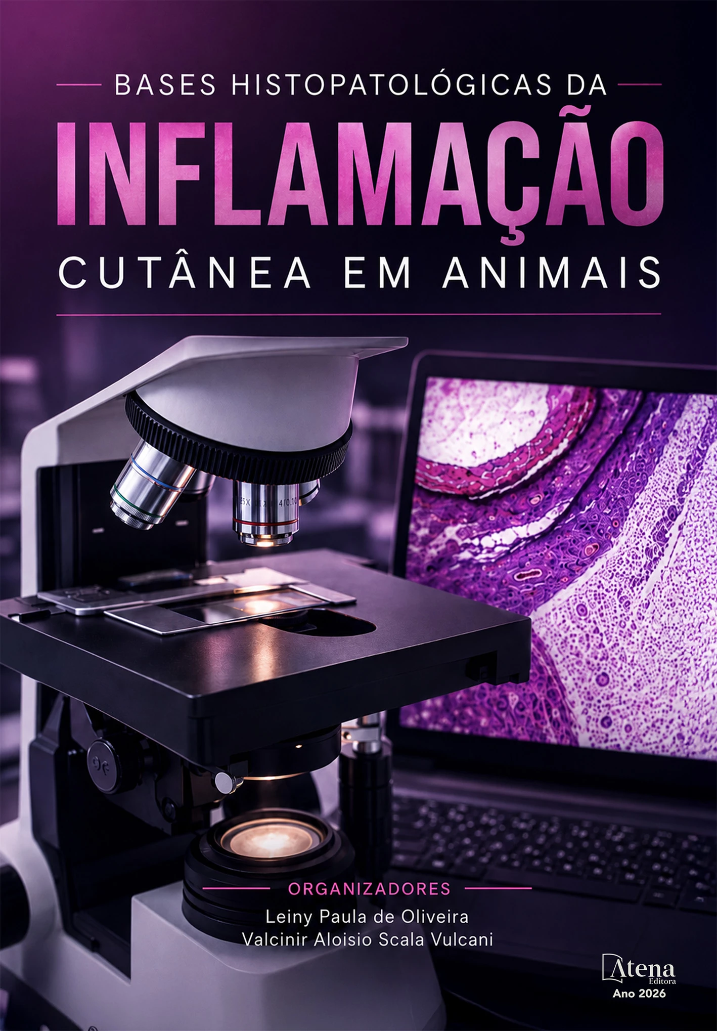 capa do ebook Bases histopatológicas da inflamação cutânea em animais