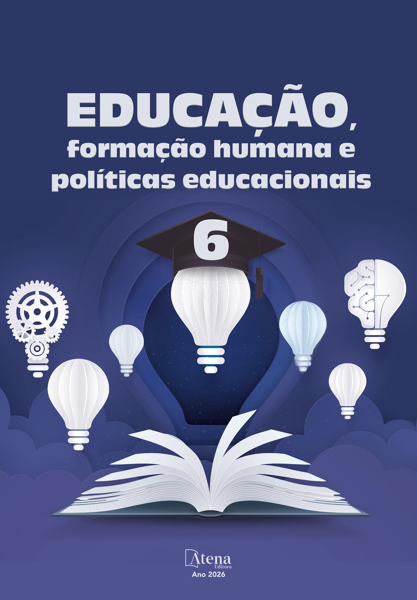 capa do ebook Educação, formação humana e políticas educacionais 6