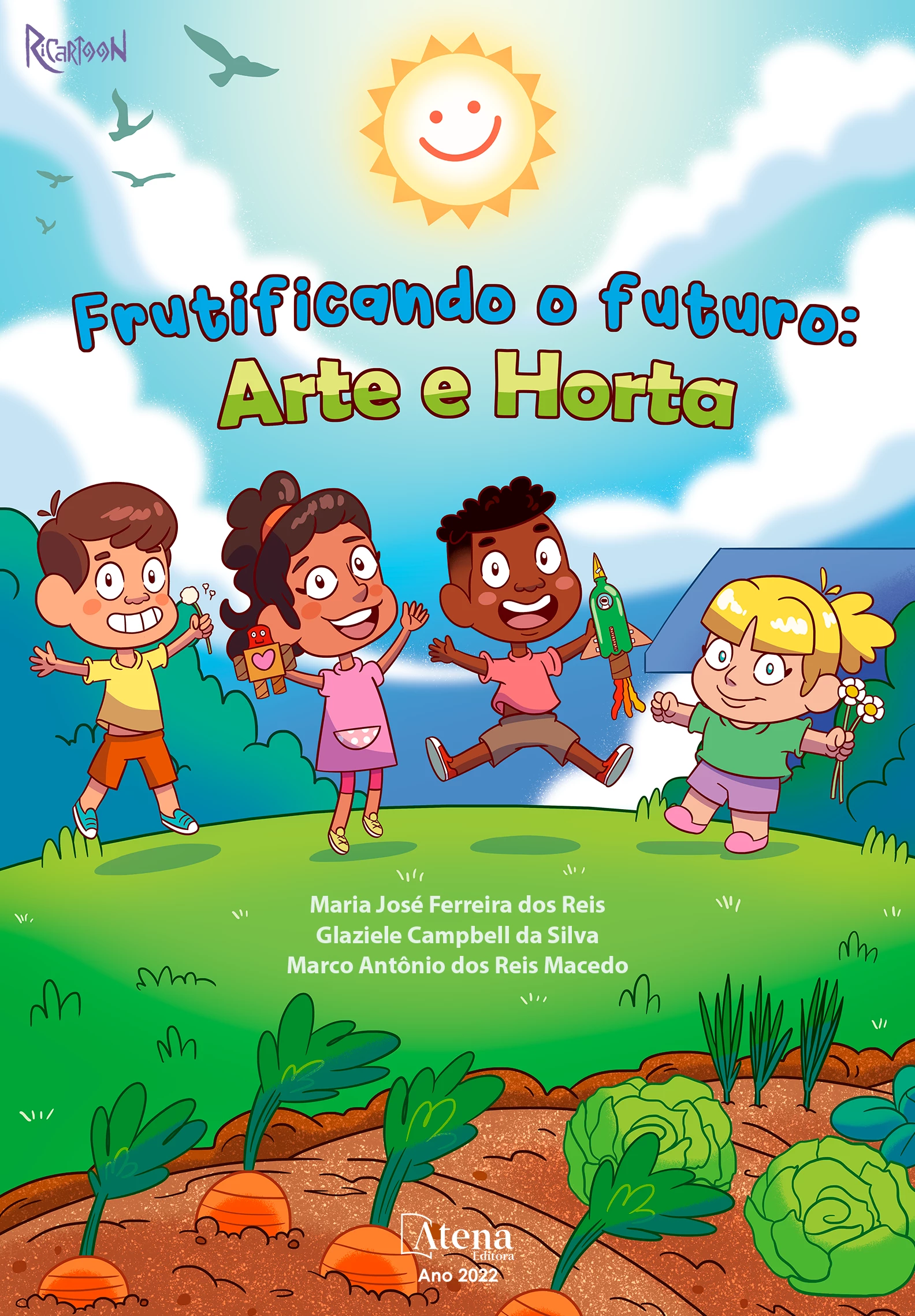 capa do ebook Frutificando o futuro: Arte e horta