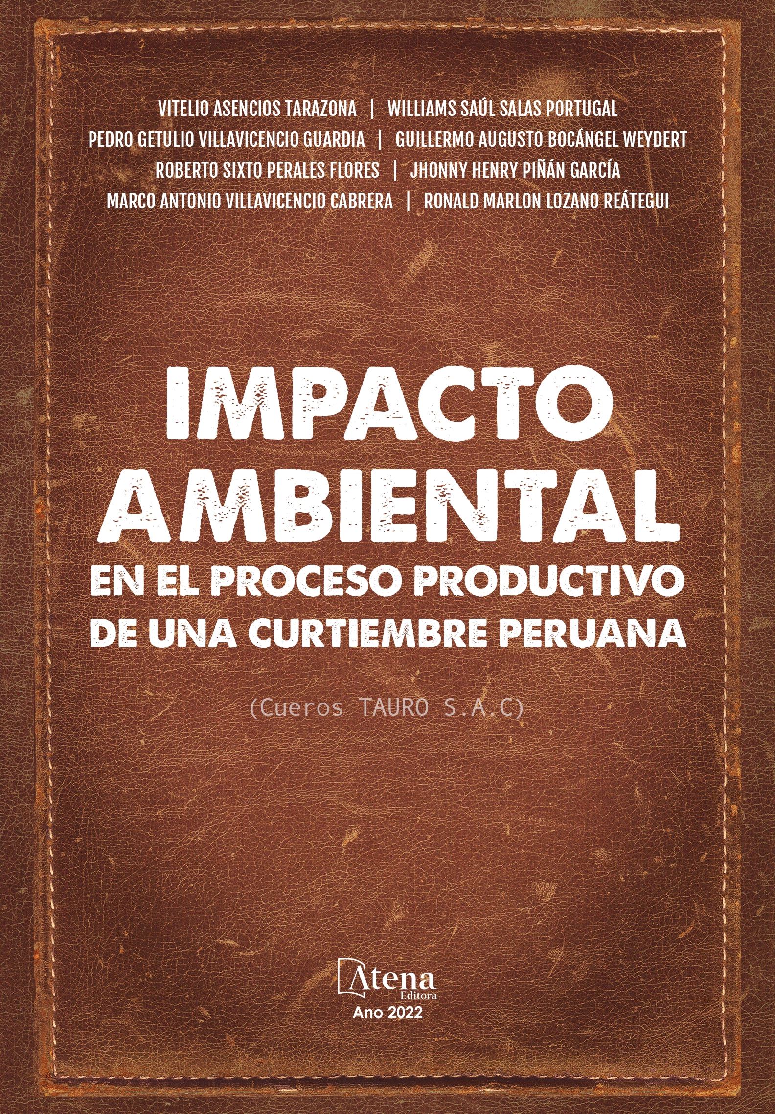capa do ebook Impacto ambiental en el proceso productivo de una curtiembre peruana (Cueros TAURO S.A.C)