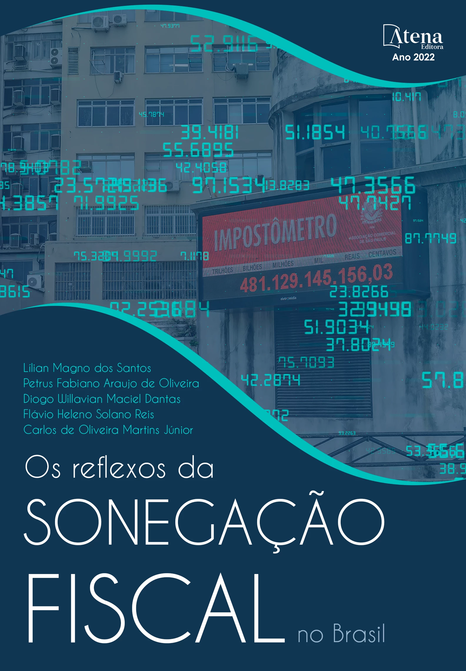 capa do ebook Os reflexos da sonegação fiscal no Brasil