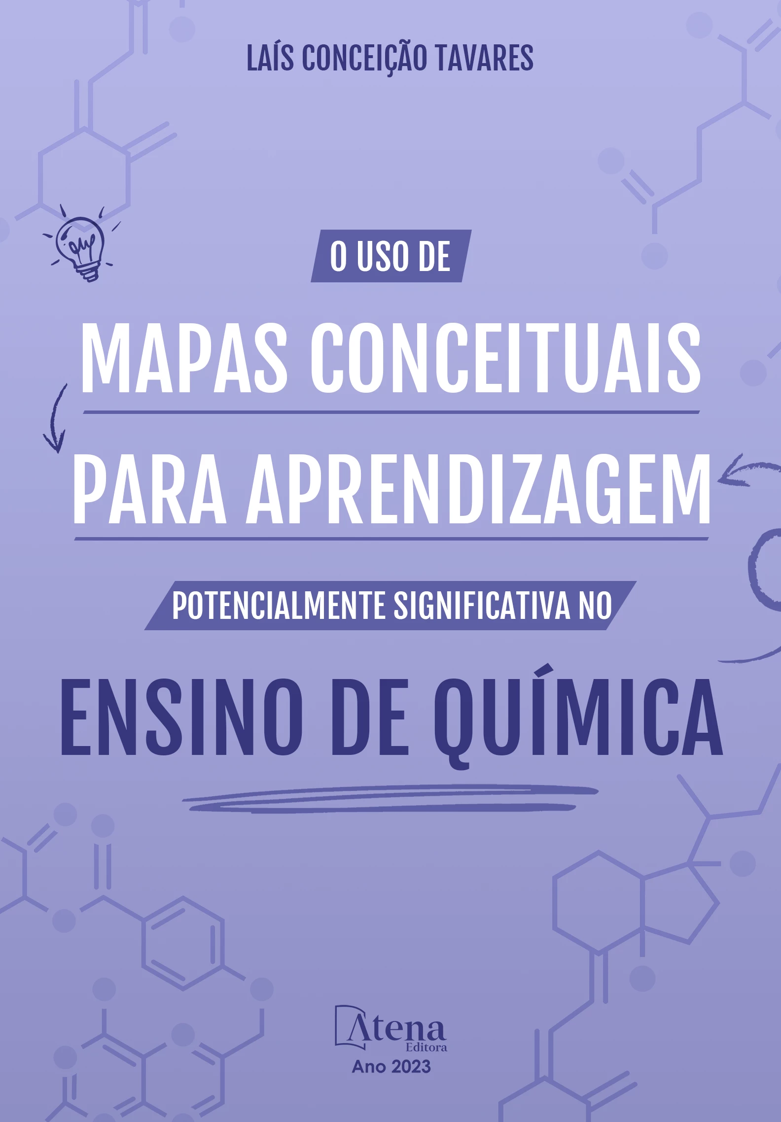 capa do ebook O uso de mapas conceituais para aprendizagem potencialmente significativa no ensino de química