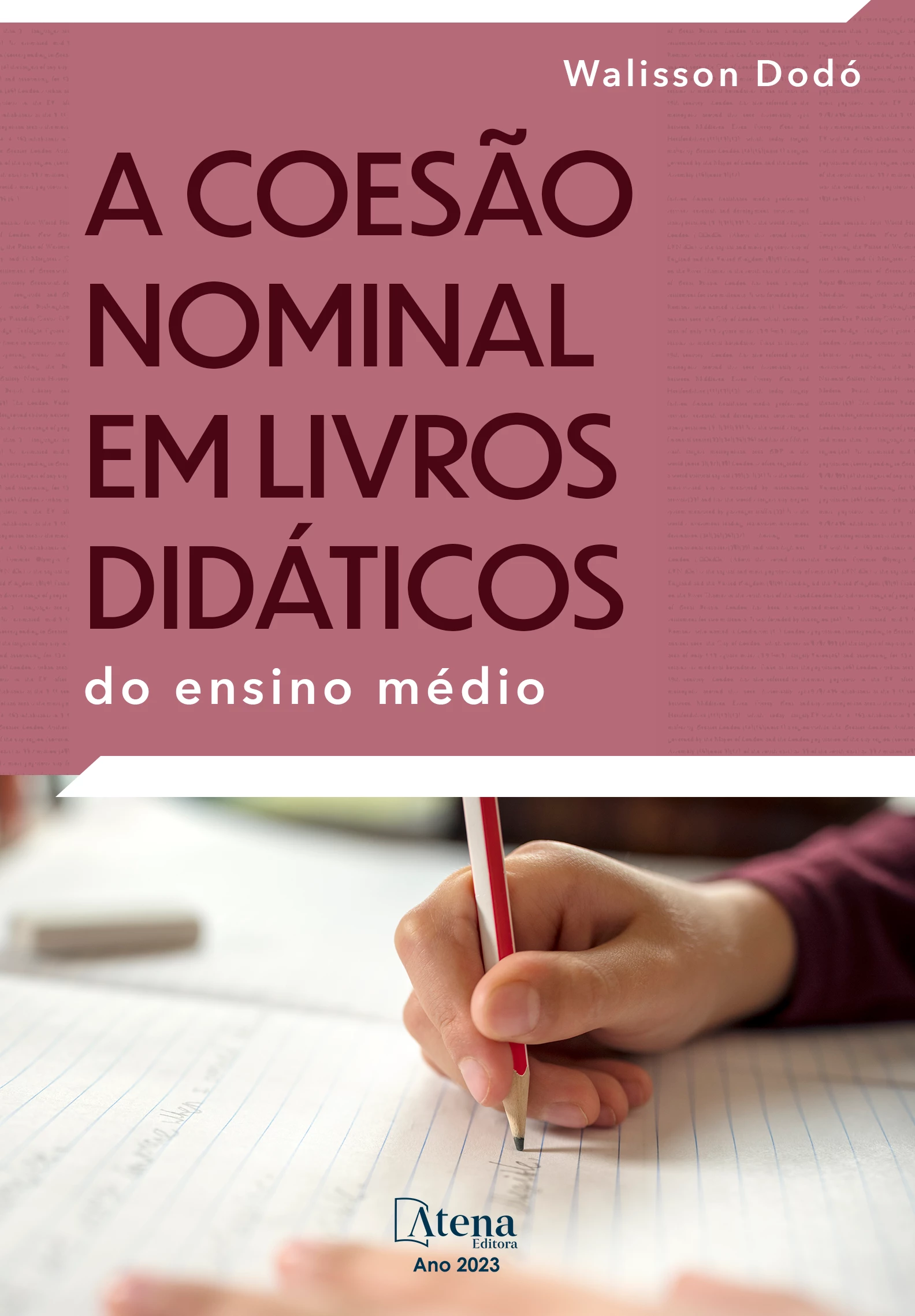 capa do ebook A coesão nominal em livros didáticos do Ensino Médio
