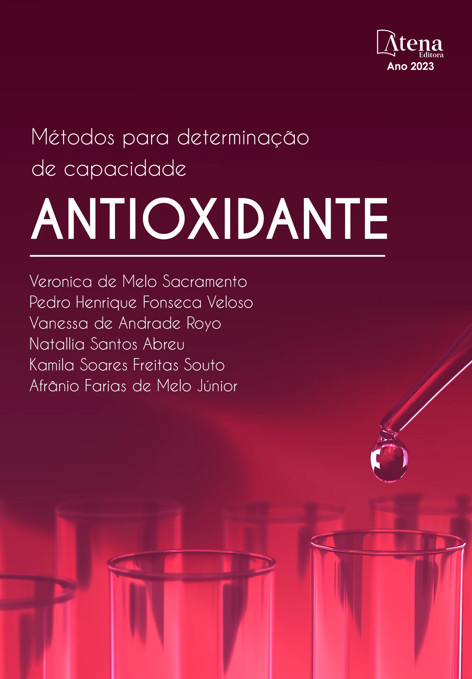 capa do ebook Métodos para determinação de capacidade antioxidante