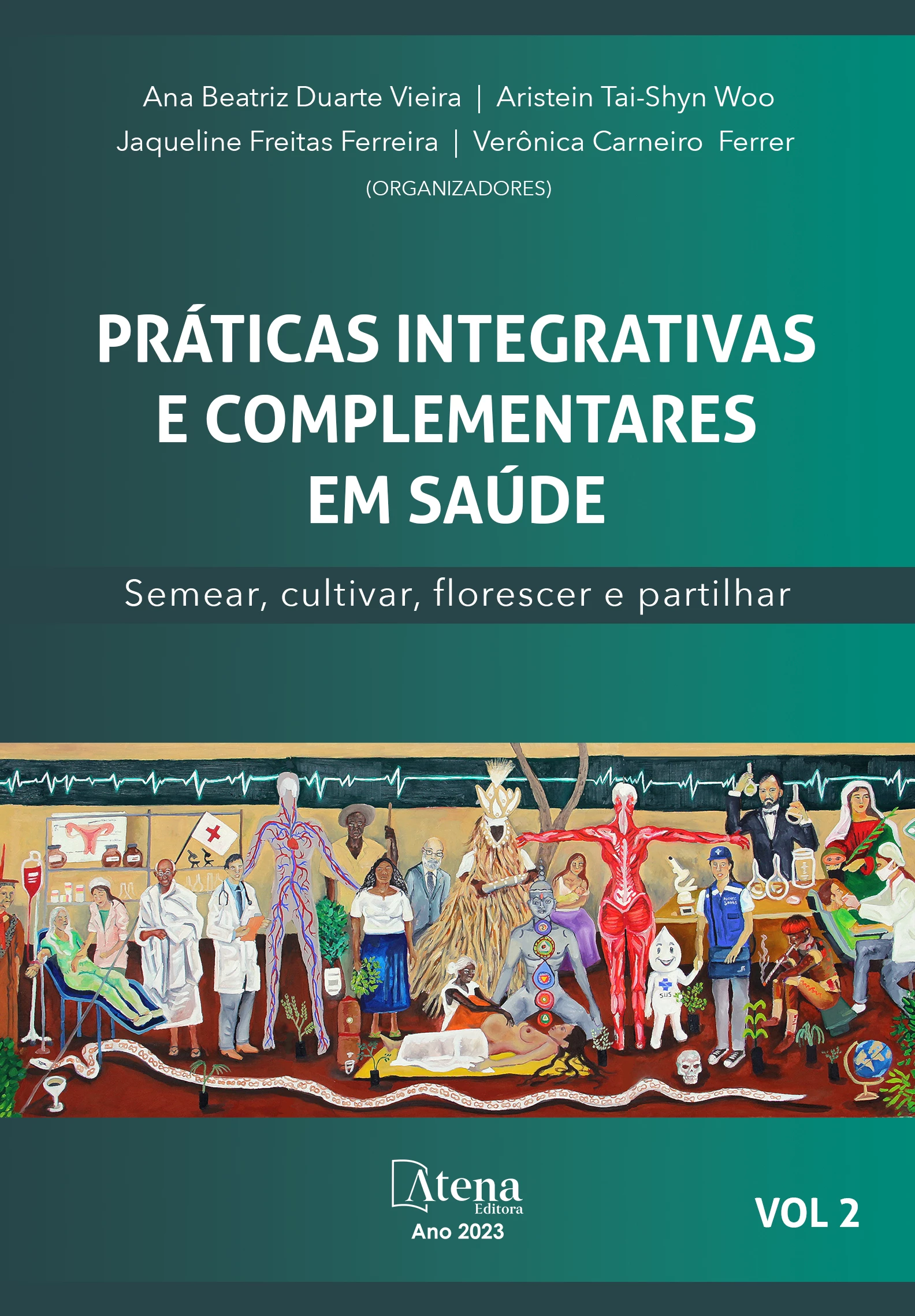 capa do ebook Práticas integrativas e complementares em saúde: semear, cultivar, florescer e partilhar - Volume 2