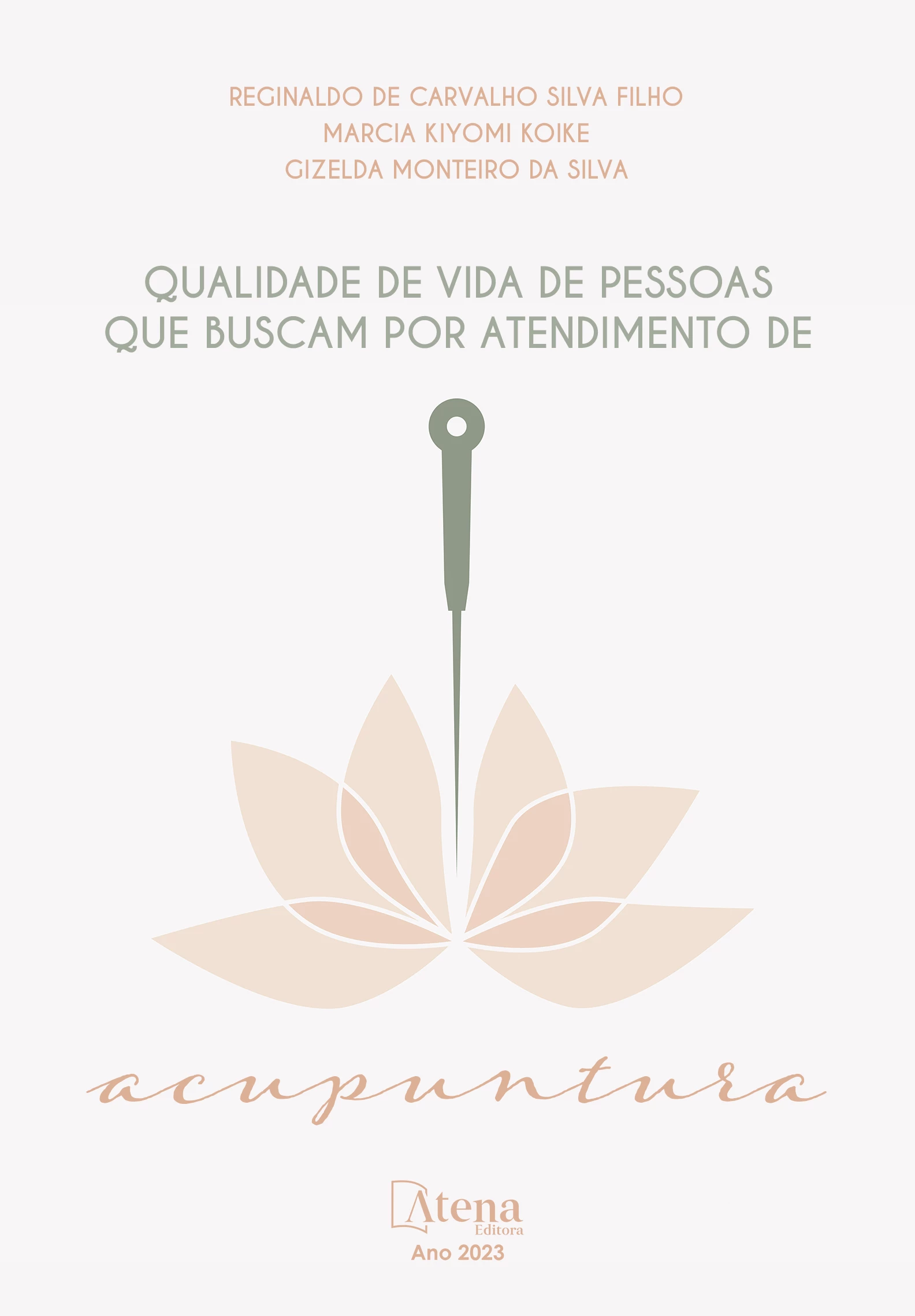 capa do ebook Qualidade de vida de pessoas que buscam por atendimentos de acupuntura