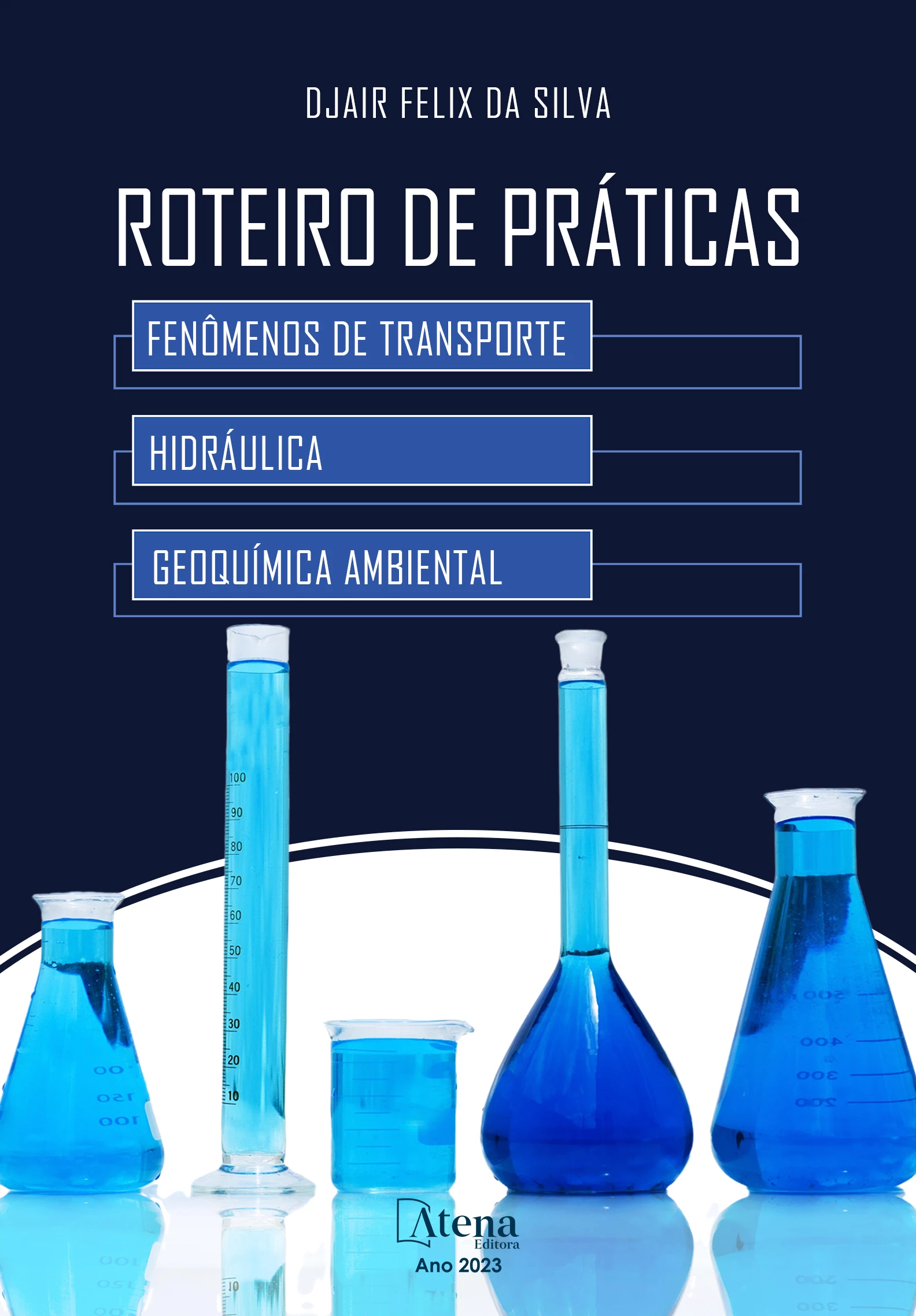 capa do ebook Roteiro de práticas fenômenos de transporte hidráulica geoquímica ambiental