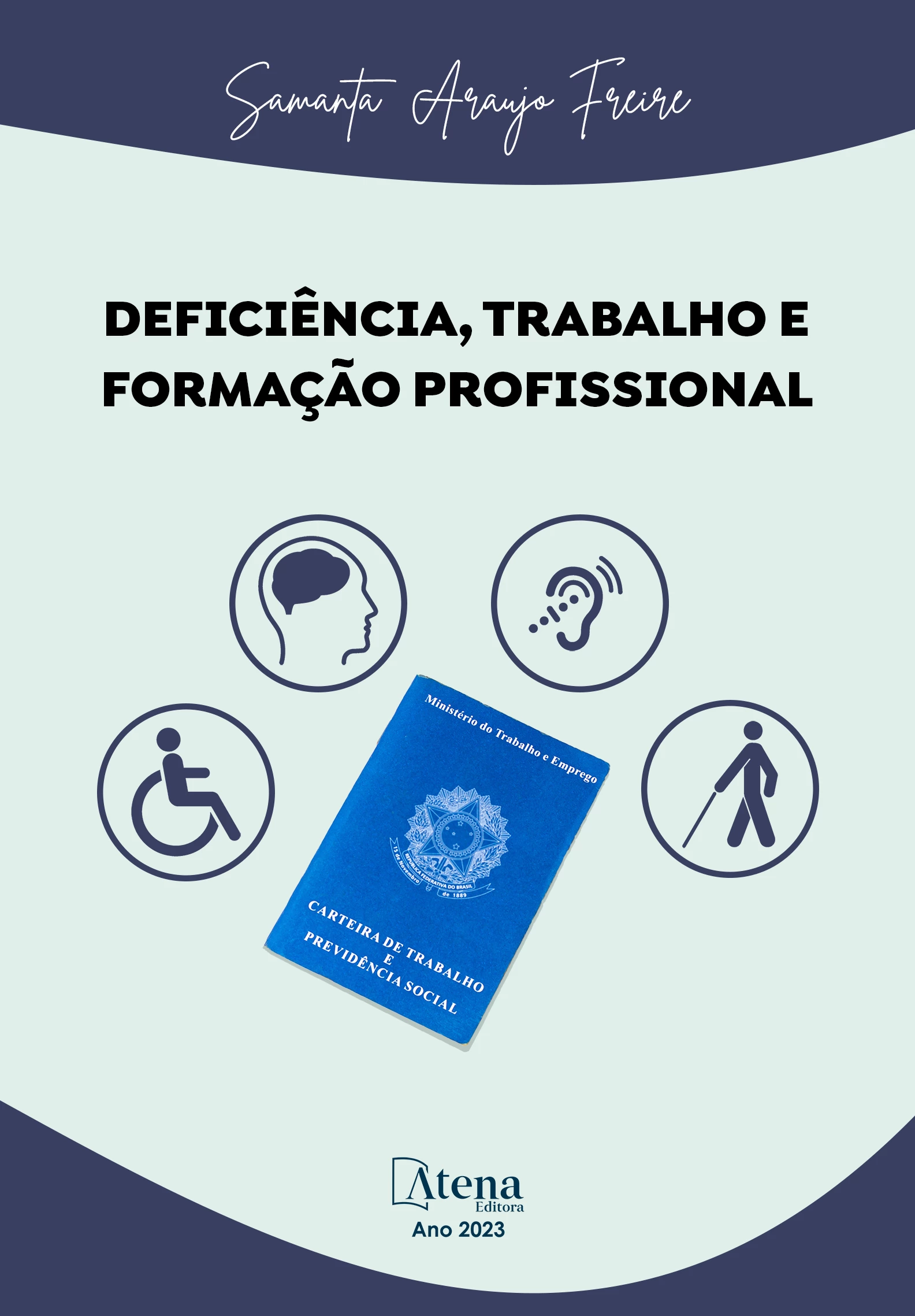 capa do ebook Deficiência, trabalho e formação profissional