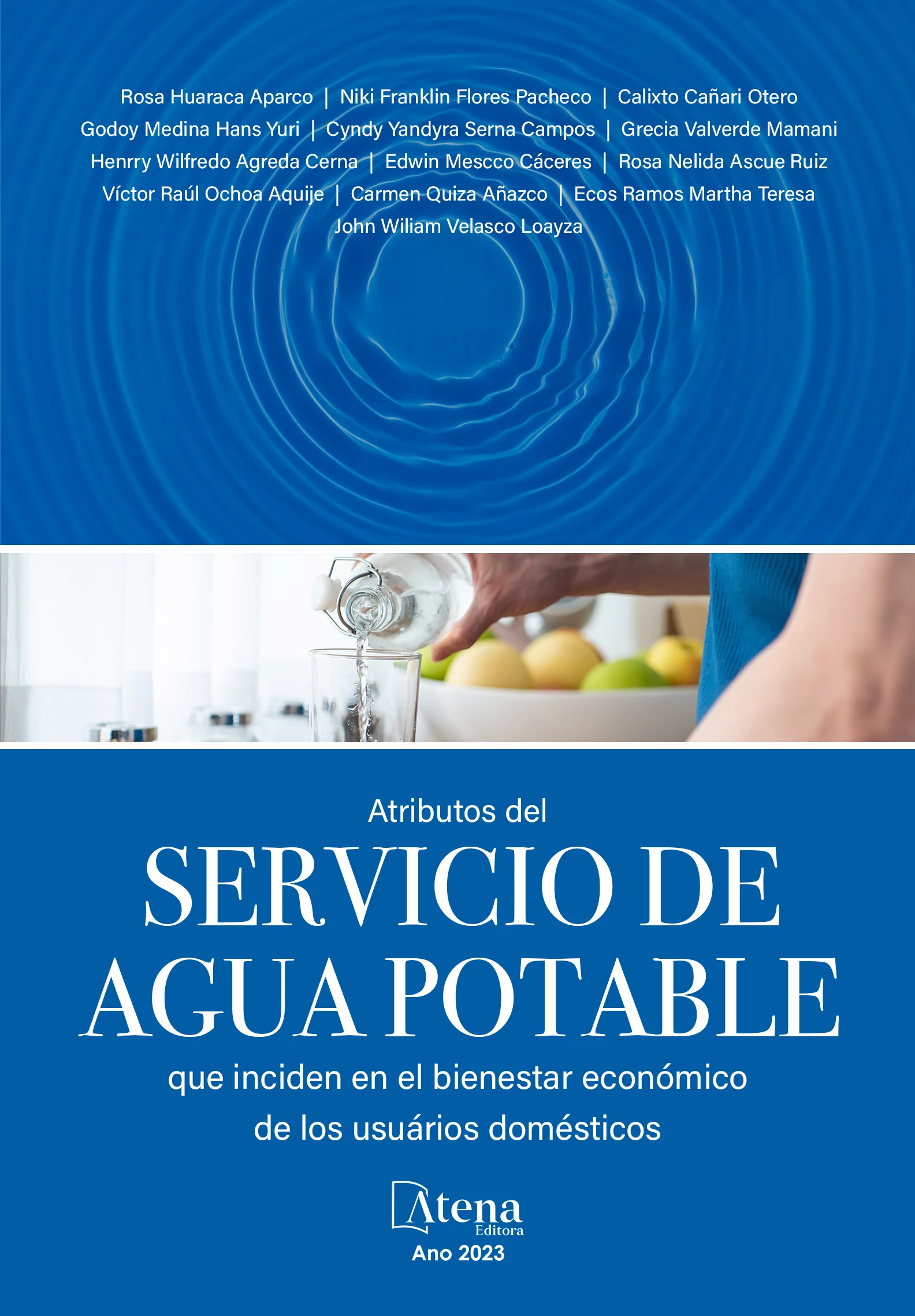 capa do ebook Atributos del servicio de agua potable que inciden en el bienestar económico de los usuarios domésticos
