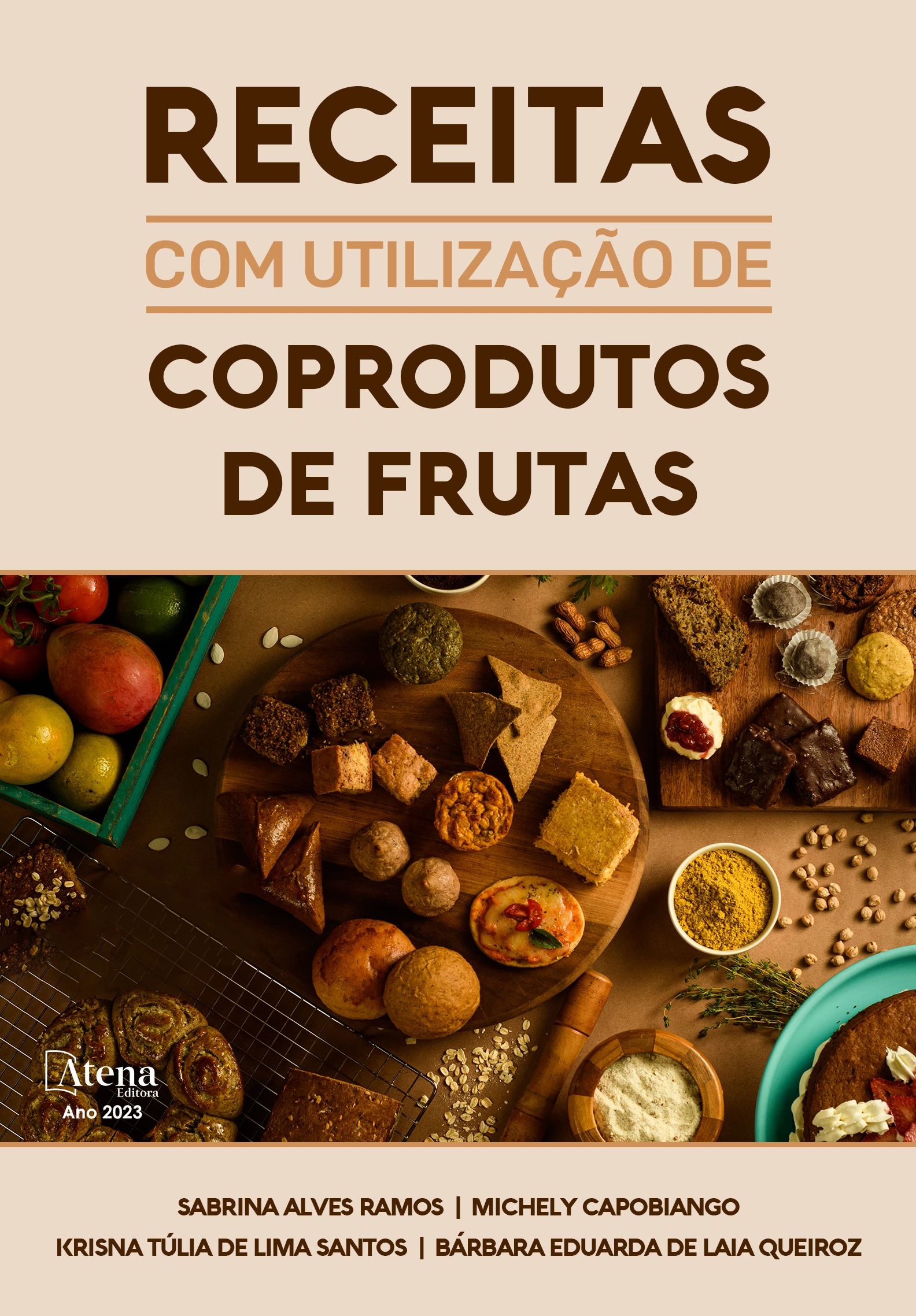 capa do ebook Receitas com utilização de coprodutos de frutas