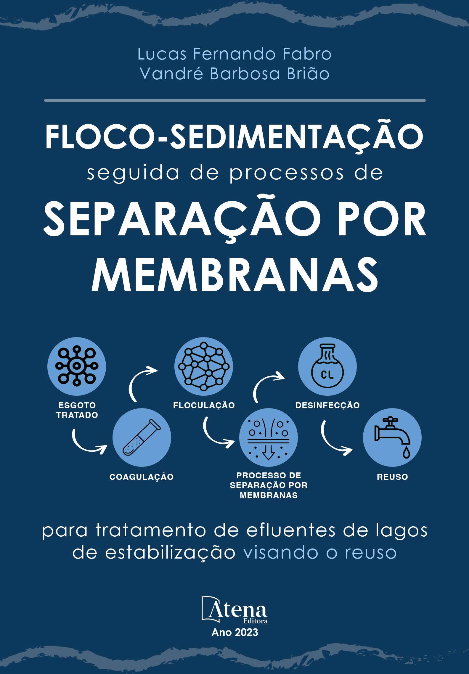 Floco-sedimentação seguida de processos de separação por membranas para tratamento de efluentes de lagos de estabilização visando o reuso